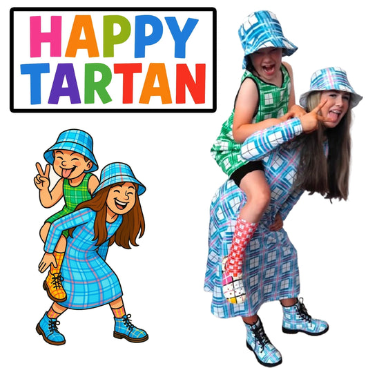Studio Magic with Lola Jane & Leya | Behind the Scenes at Happy Tartan® - Happy Tartan