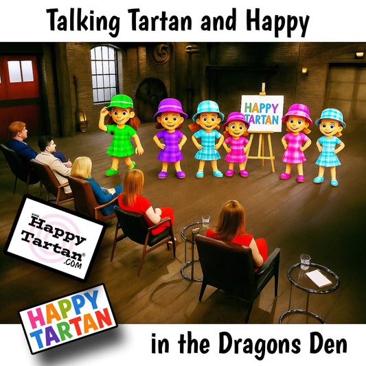 When the Happy Tartan® Girls Met the Dragons | A Story of Courage & Creativity - Happy Tartan