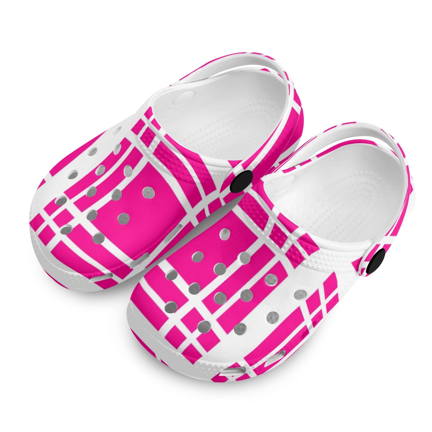 ✨Happy Tartan - Happy FEET - Kids Classic Clogs✨