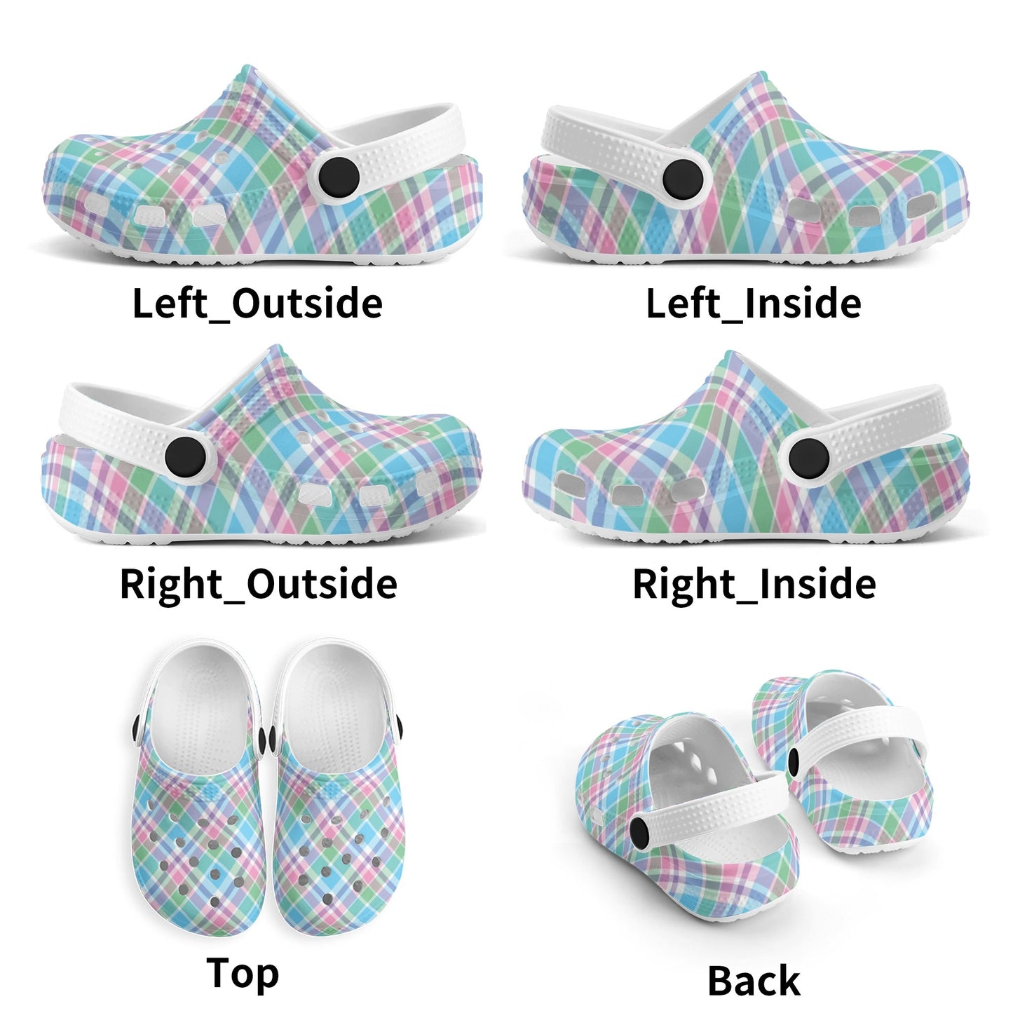 Kids Classic Clogs – Happy Feet Collection | Happy Tartan® - Happy Tartan