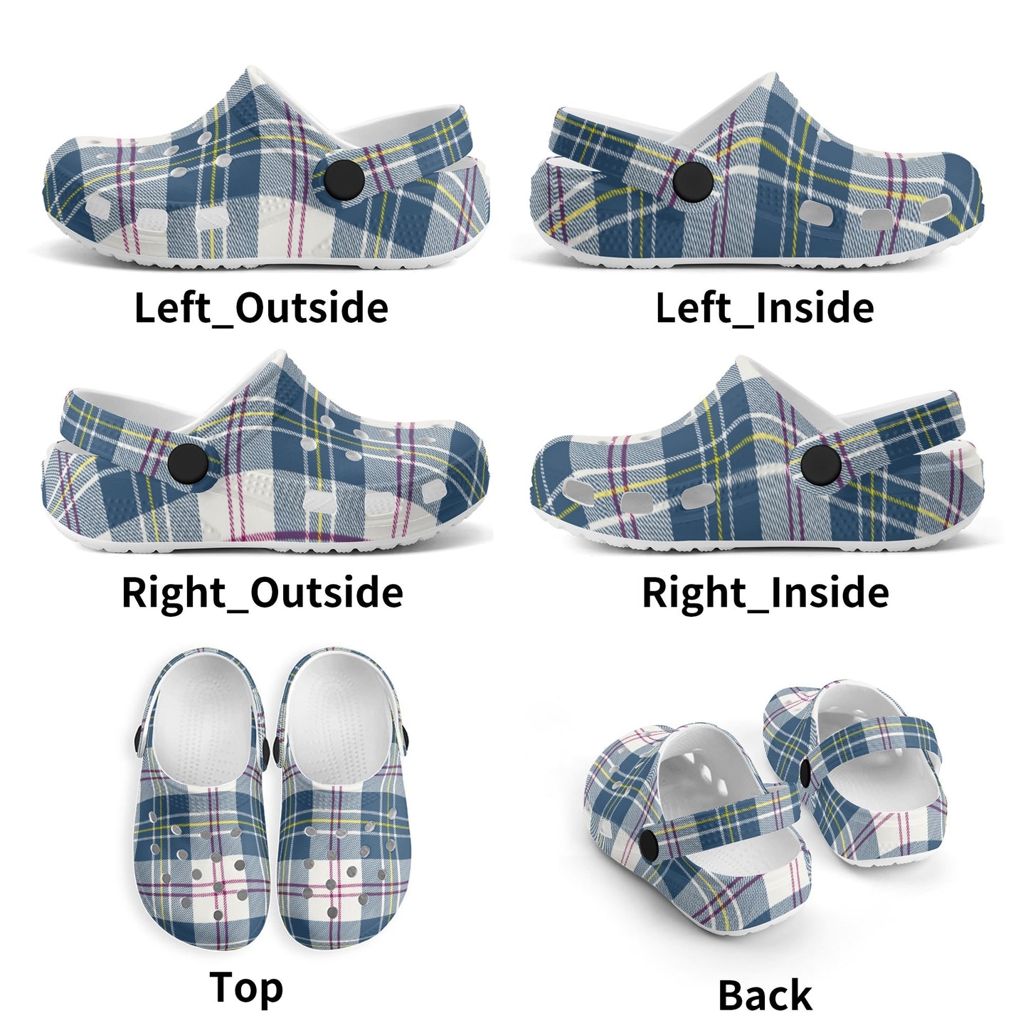 Kids Classic Clogs – Happy Feet Collection | Happy Tartan® - Happy Tartan