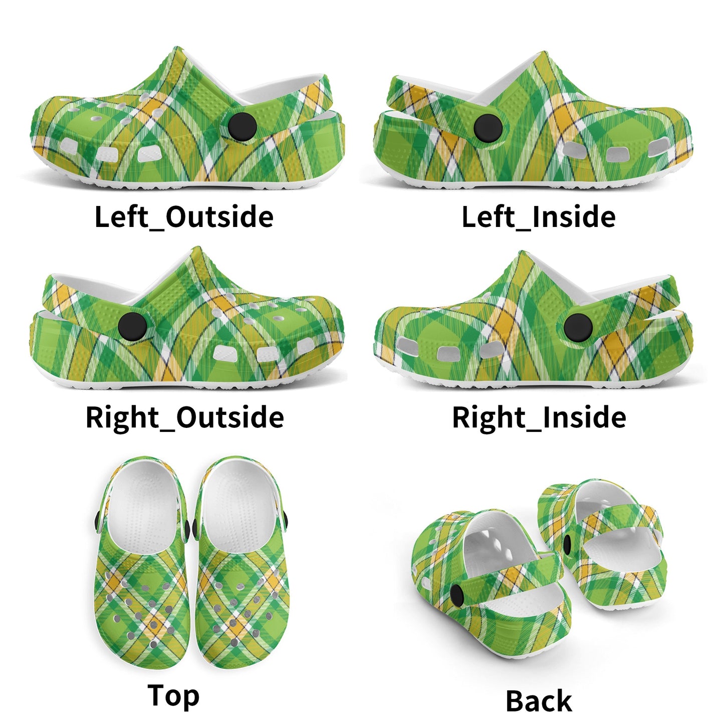 Kids Classic Clogs – Happy Feet Collection | Happy Tartan® - Happy Tartan
