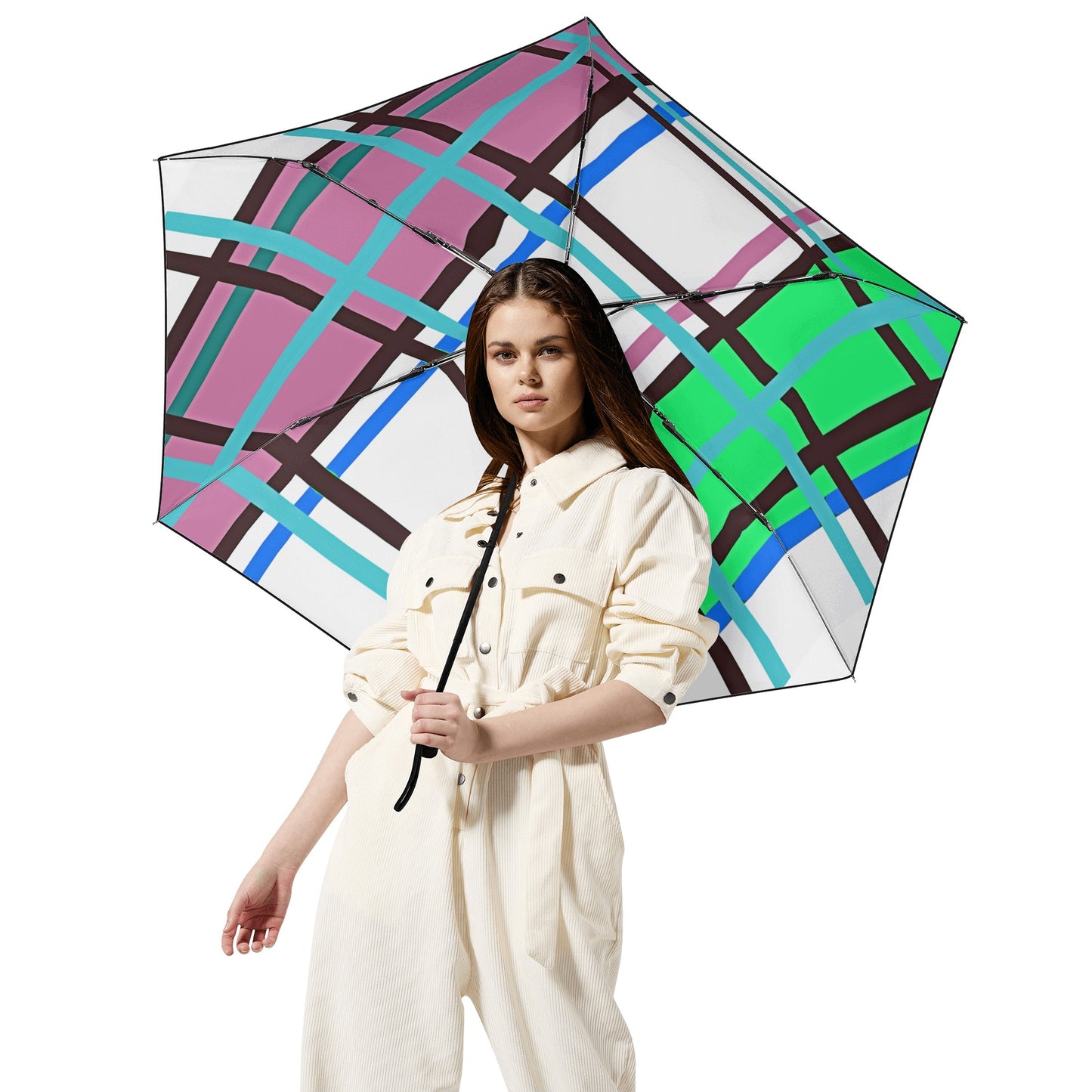 Umbrella - 'Scalpsie, Bute' Tartan | Happy Tartan® - Happy Tartan