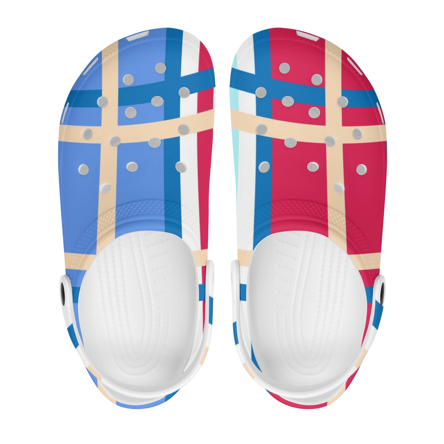 Adult Classic Clogs – 'St Ninians, Bute' Tartan | Happy Tartan® - Happy Tartan