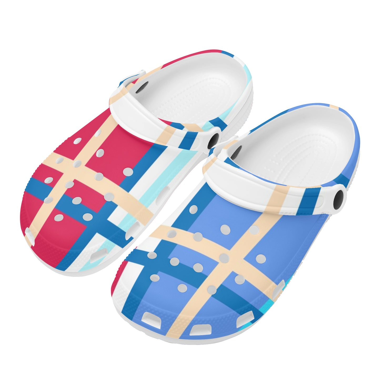 Adult Classic Clogs – 'St Ninians, Bute' Tartan | Happy Tartan® - Happy Tartan