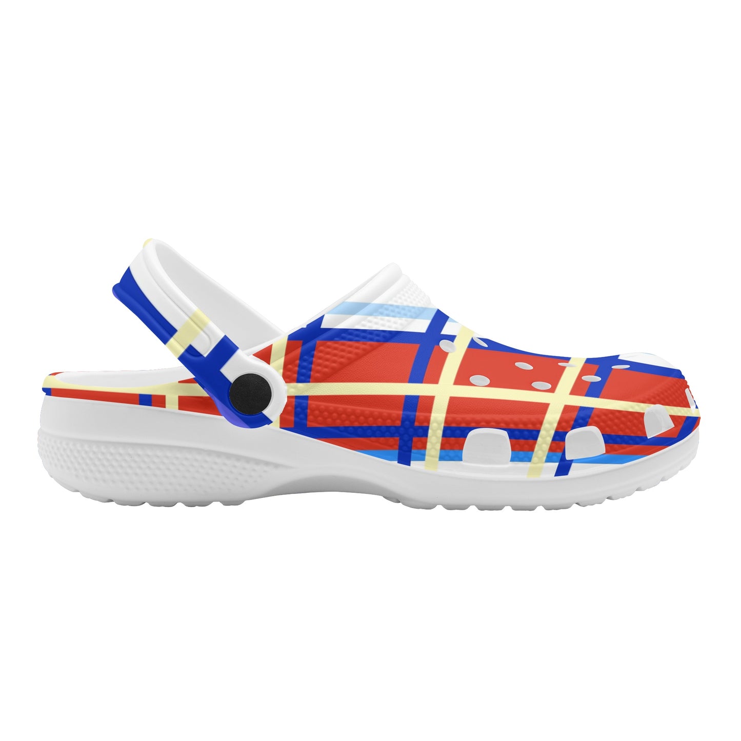 Adult Classic Clogs – 'Scalpsie Bay, Bute' Tartan | Happy Tartan® - Happy Tartan