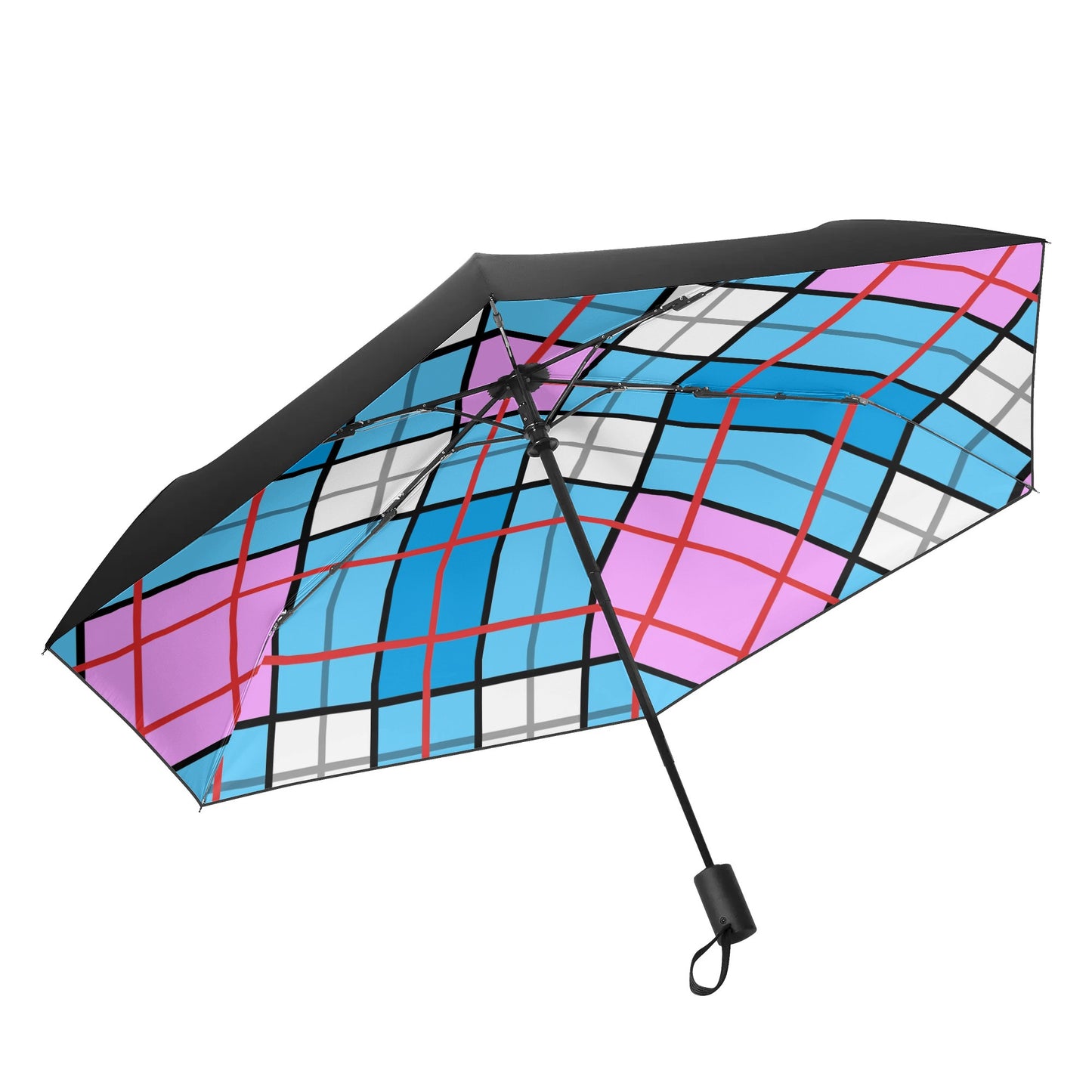 Umbrella - 'Clyde Sky Candy' Tartan | Happy Tartan® - Happy Tartan
