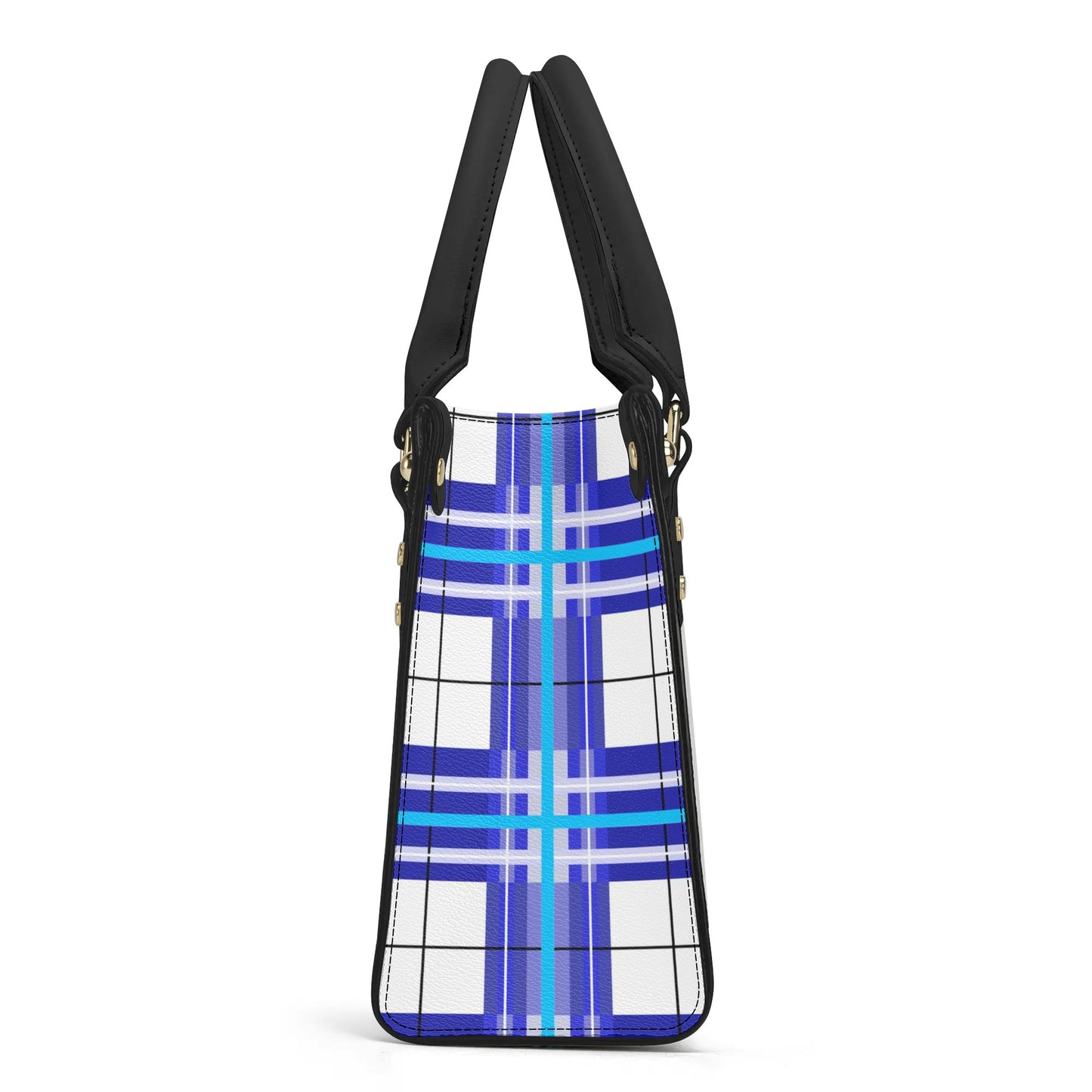 Tartan Handbag – 'Cumbrae Sky' | Happy Tartan® - Happy Tartan