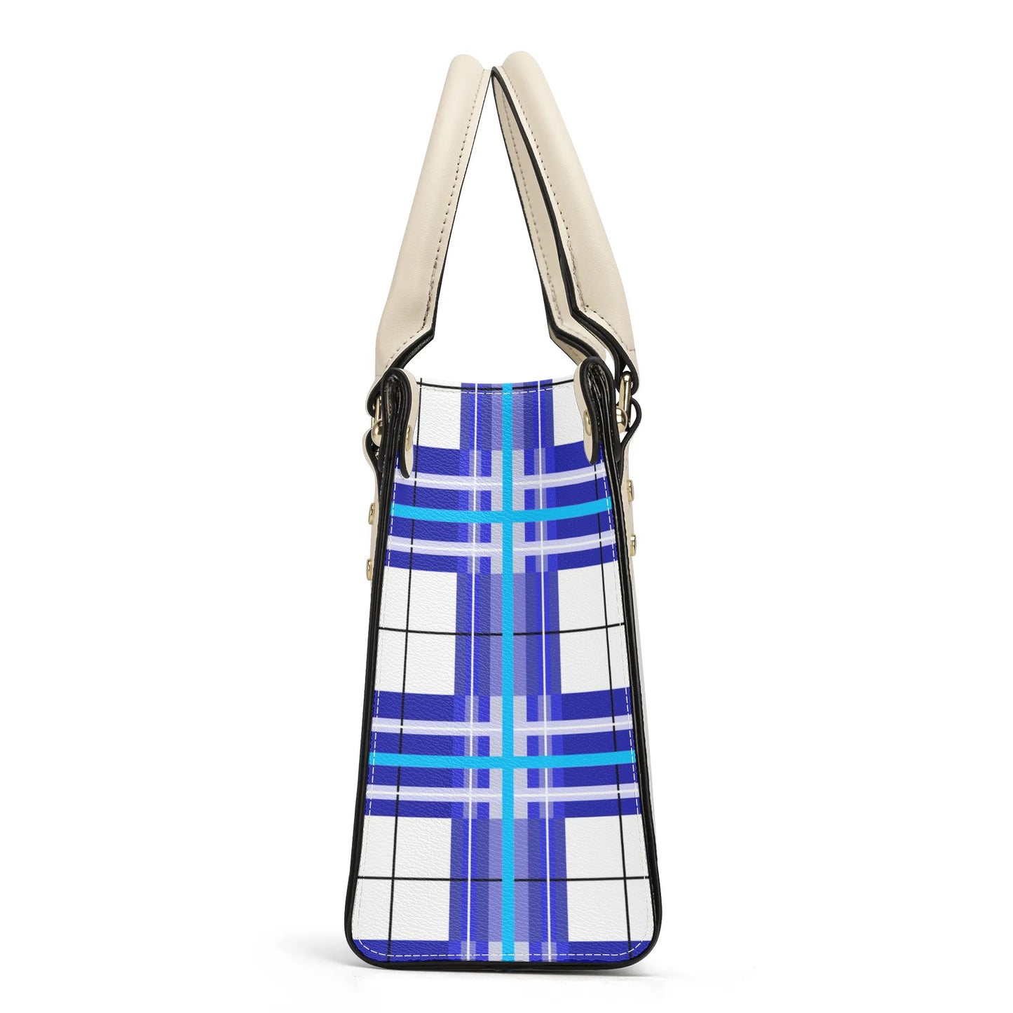 Tartan Handbag – 'Cumbrae Sky' | Happy Tartan® - Happy Tartan