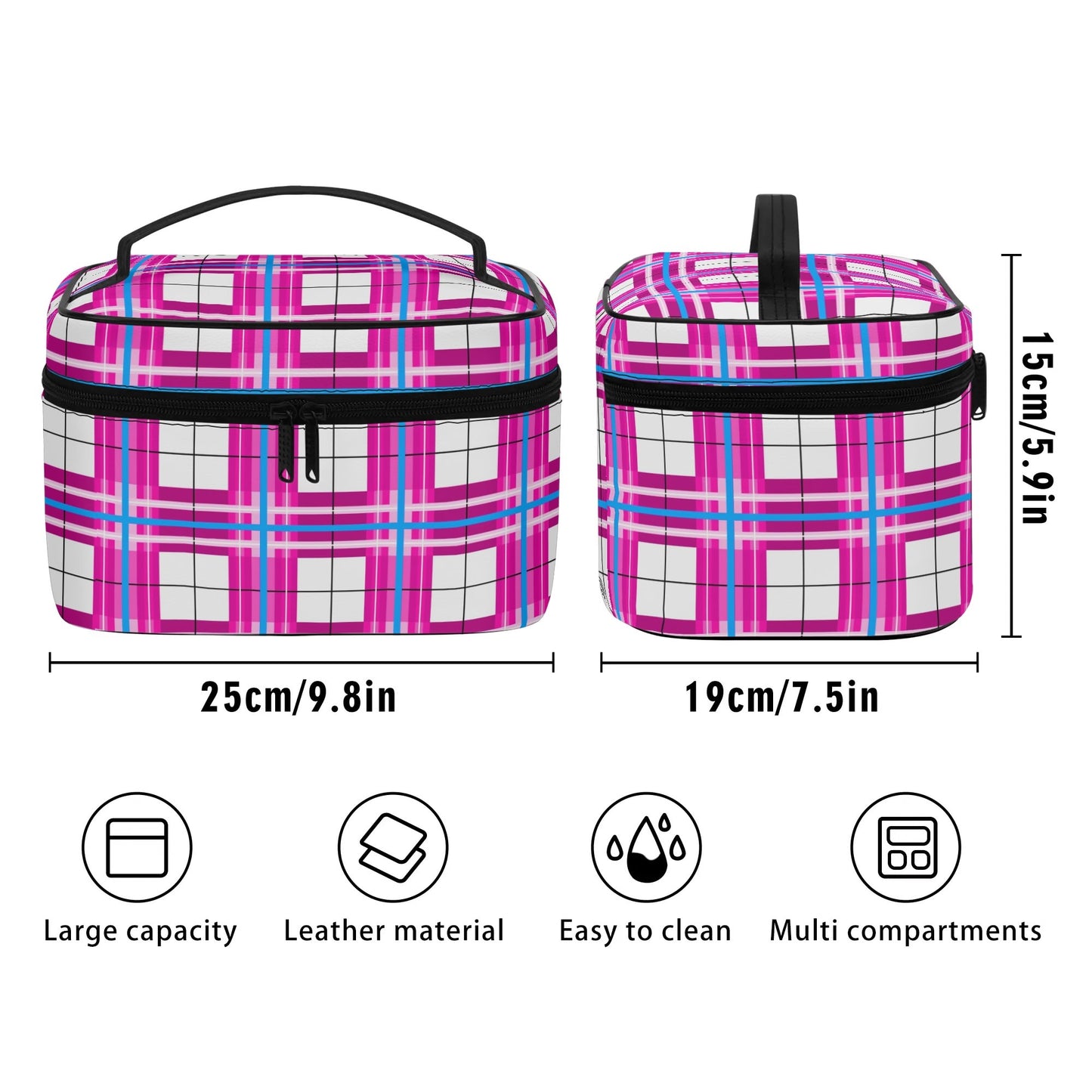 Tartan Cosmetic Case – 'Islay Sky' | Happy Tartan® - Happy Tartan