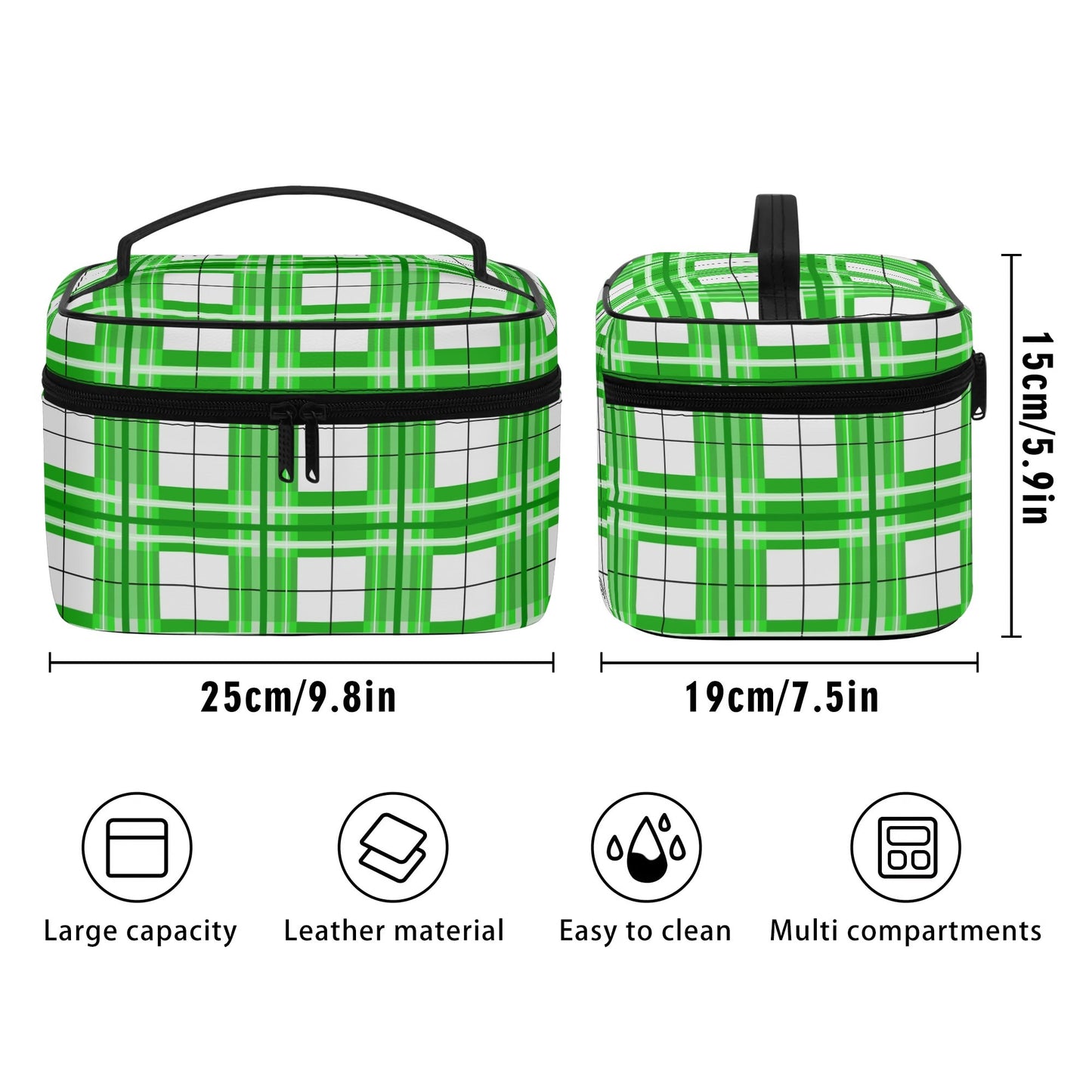 Tartan Cosmetic Case – 'Colonsay Sky' | Happy Tartan® - Happy Tartan