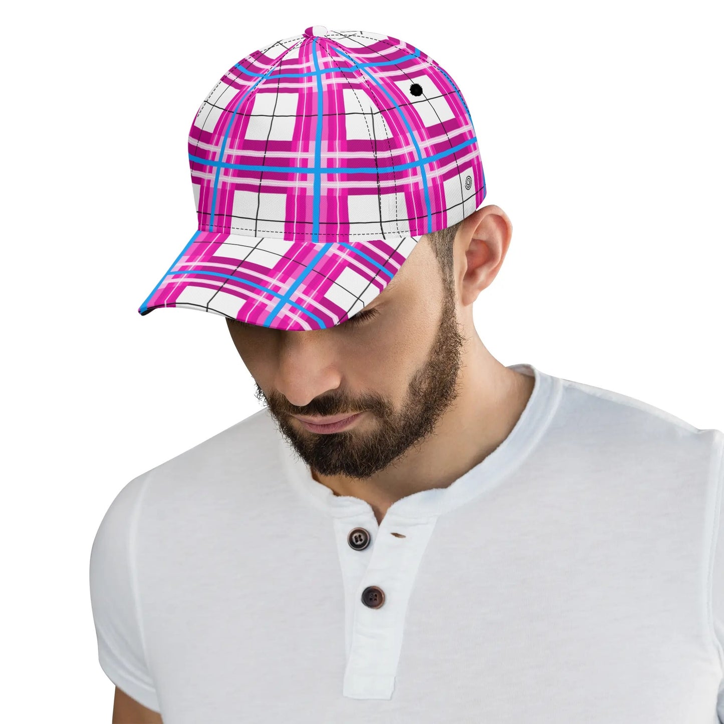 Tartan Baseball Cap – 'Islay Sky' | Happy Tartan® - Happy Tartan