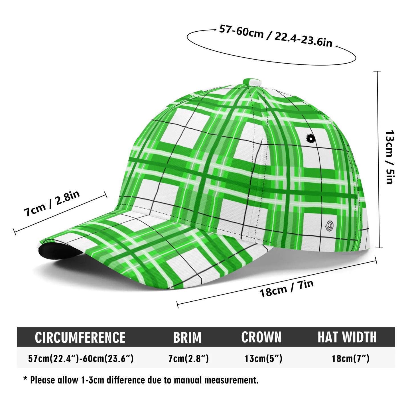 Tartan Baseball Cap – 'Colonsay' | Happy Tartan® - Happy Tartan