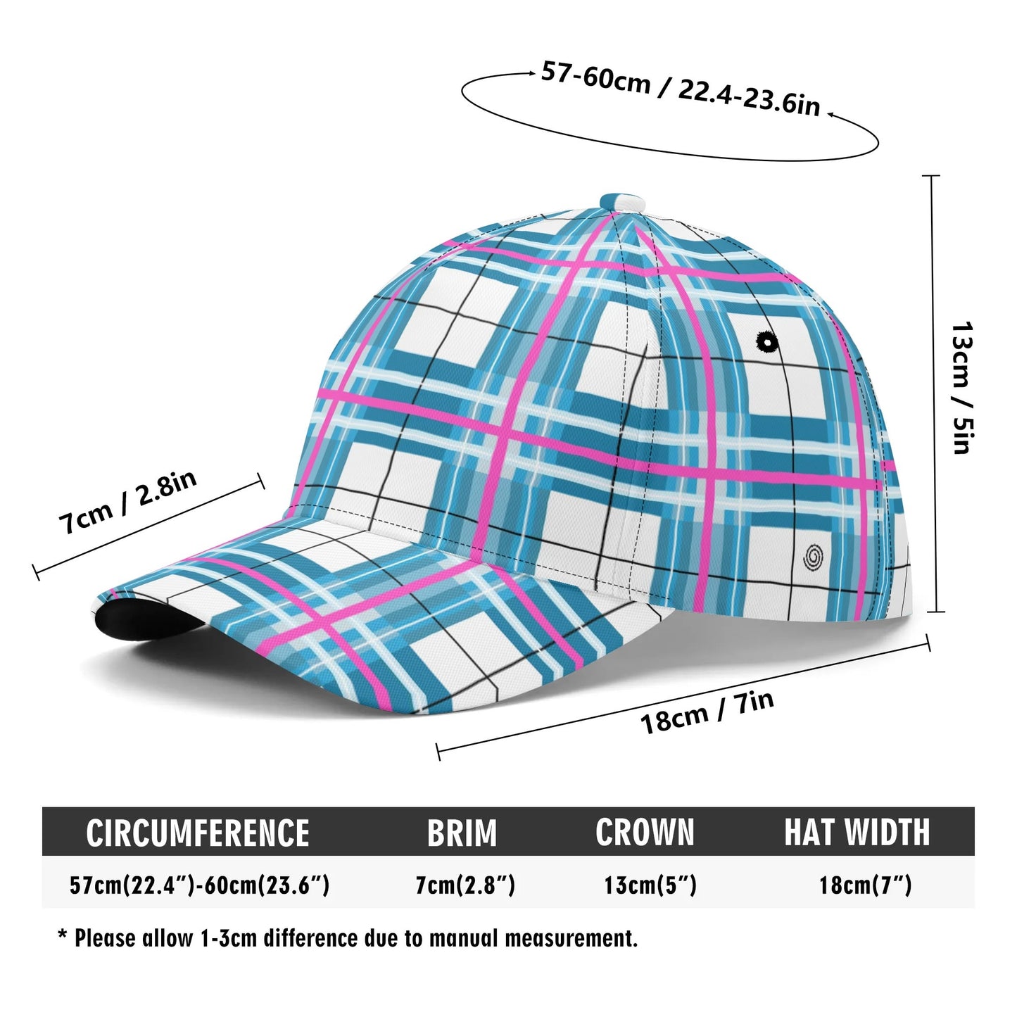Tartan Baseball Cap – 'Bute' | Happy Tartan® - Happy Tartan