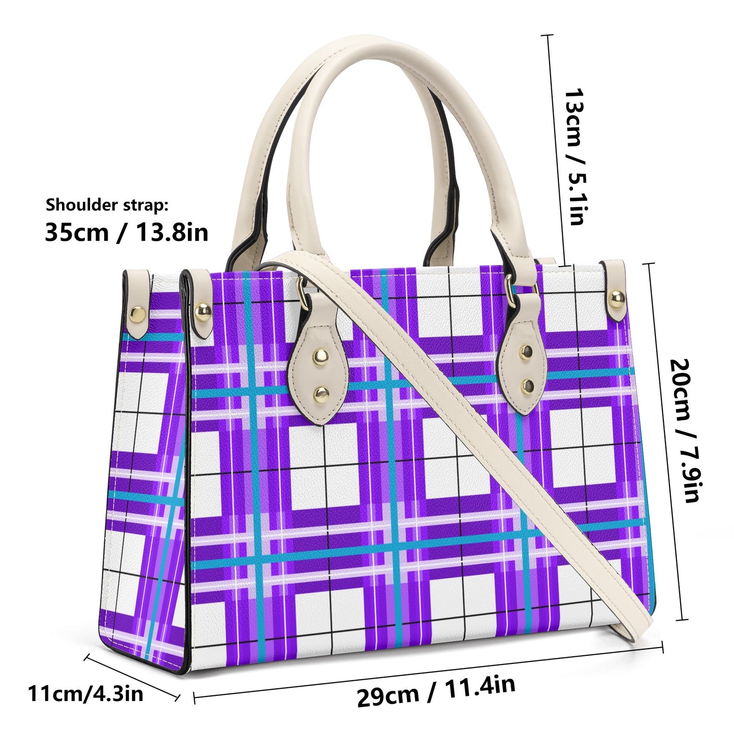 ✨'Gigha Sky' Happy Tartan® Handbag✨