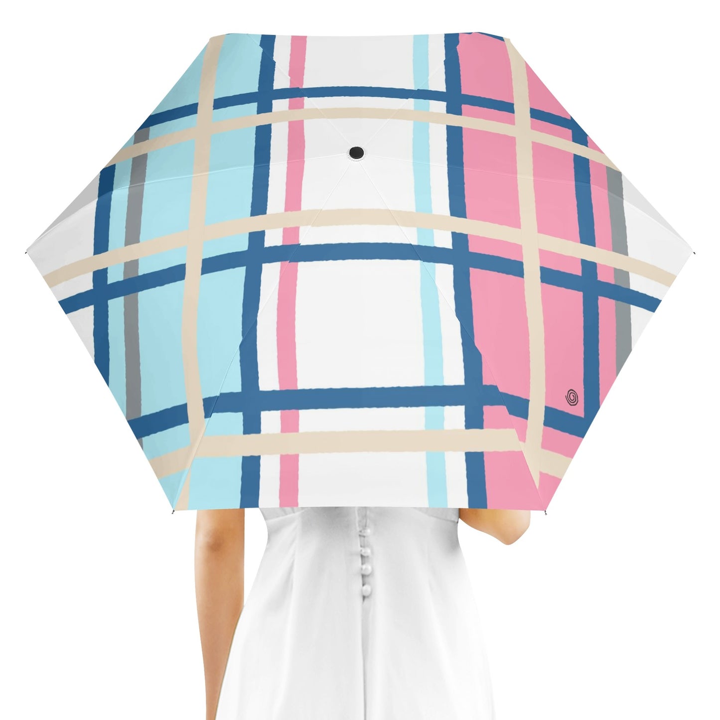 Umbrella - 'Ettrick Bay, Bute' Tartan | Happy Tartan® - Happy Tartan