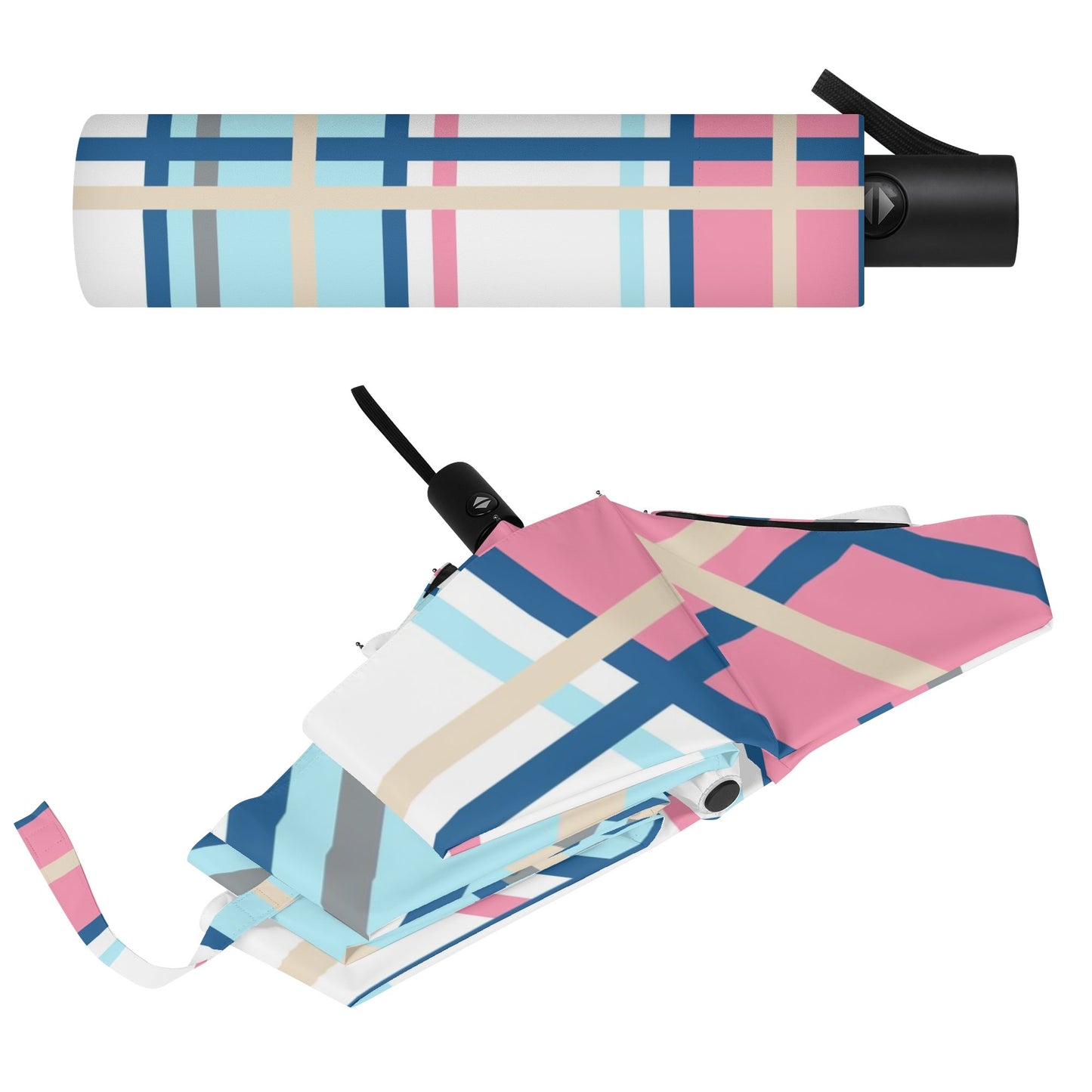 Umbrella - 'Ettrick Bay, Bute' Tartan | Happy Tartan® - Happy Tartan