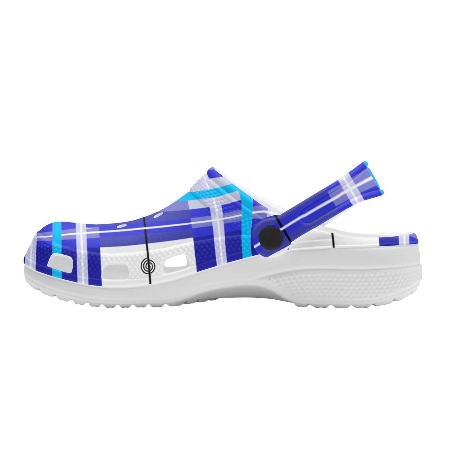✨'Cumbrae Sky' Happy Tartan® Adult Classic Clogs✨ - Happy Tartan