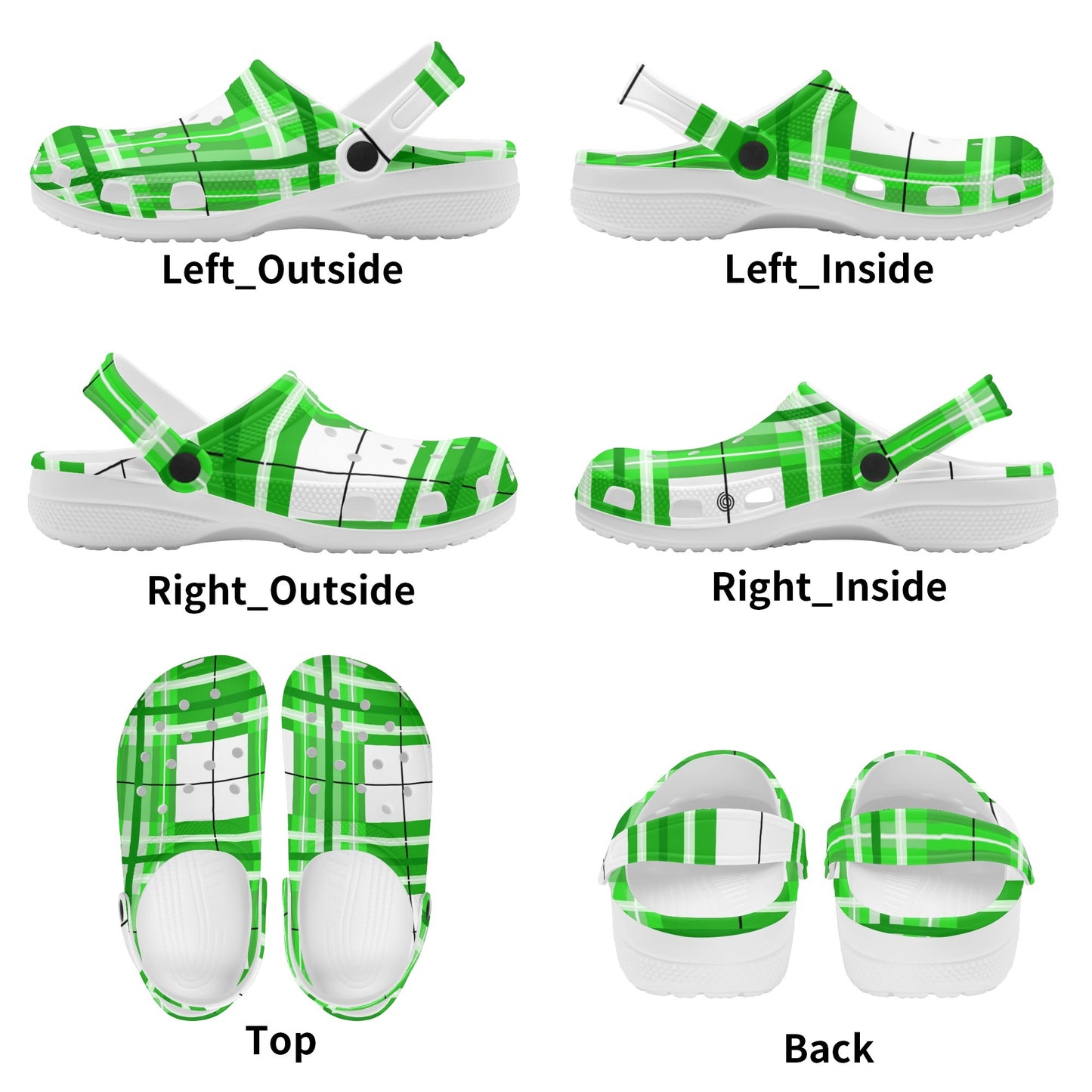 ✨'Colonsay Sky' Happy Tartan® Adult Classic Clogs✨ - Happy Tartan