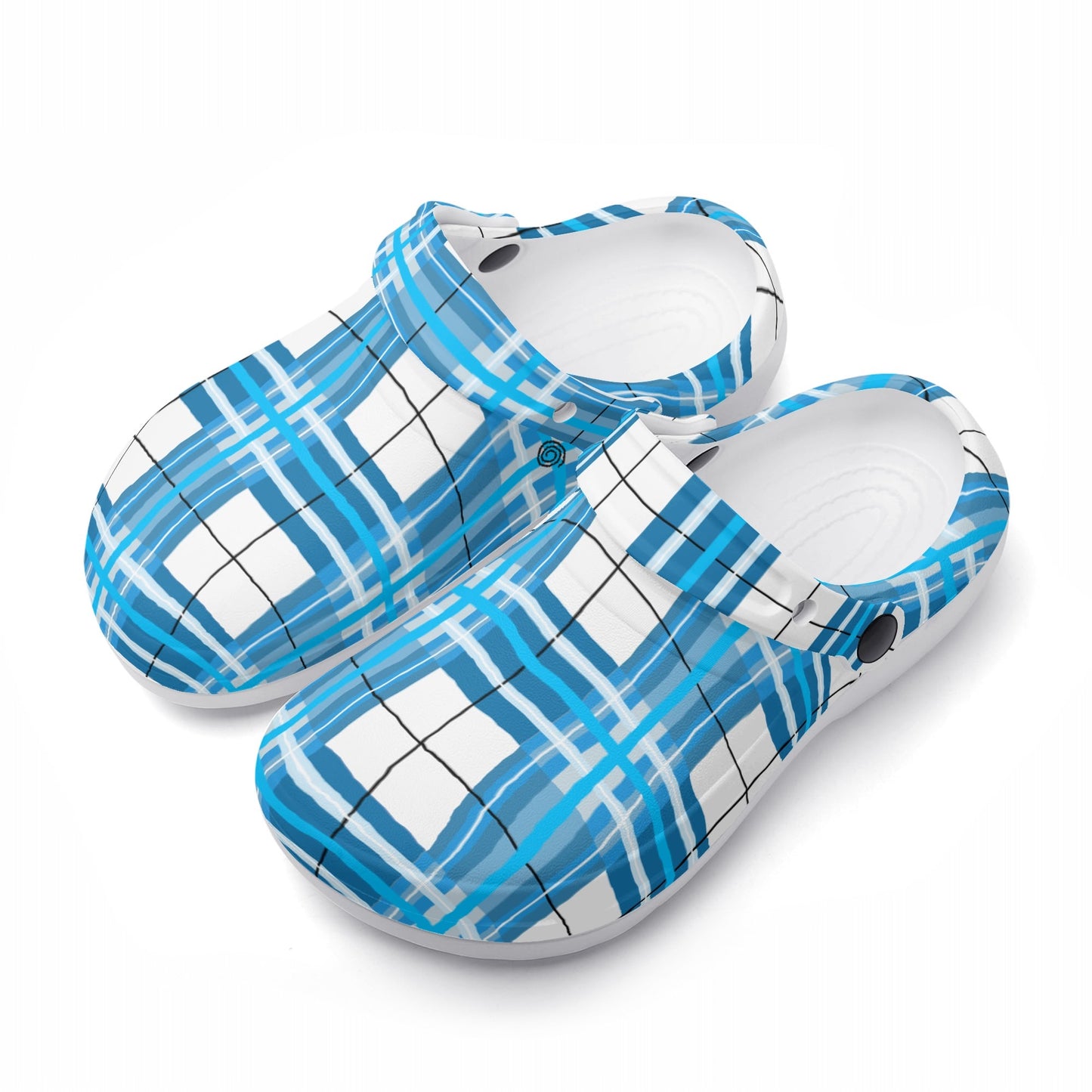 ✨'Jura' Happy Tartan® Adult Soft Clog Nurses with no holes✨ - Happy Tartan