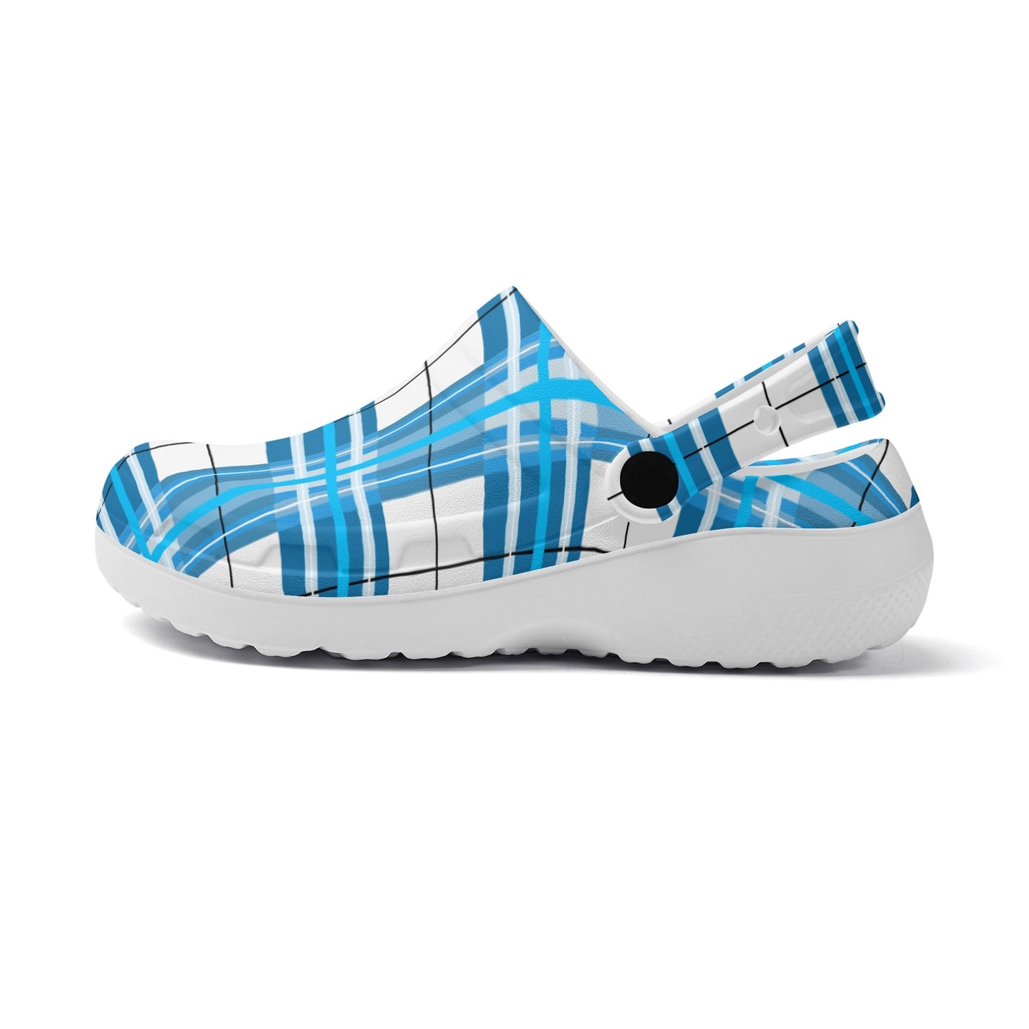 ✨'Jura' Happy Tartan® Adult Soft Clog Nurses with no holes✨ - Happy Tartan
