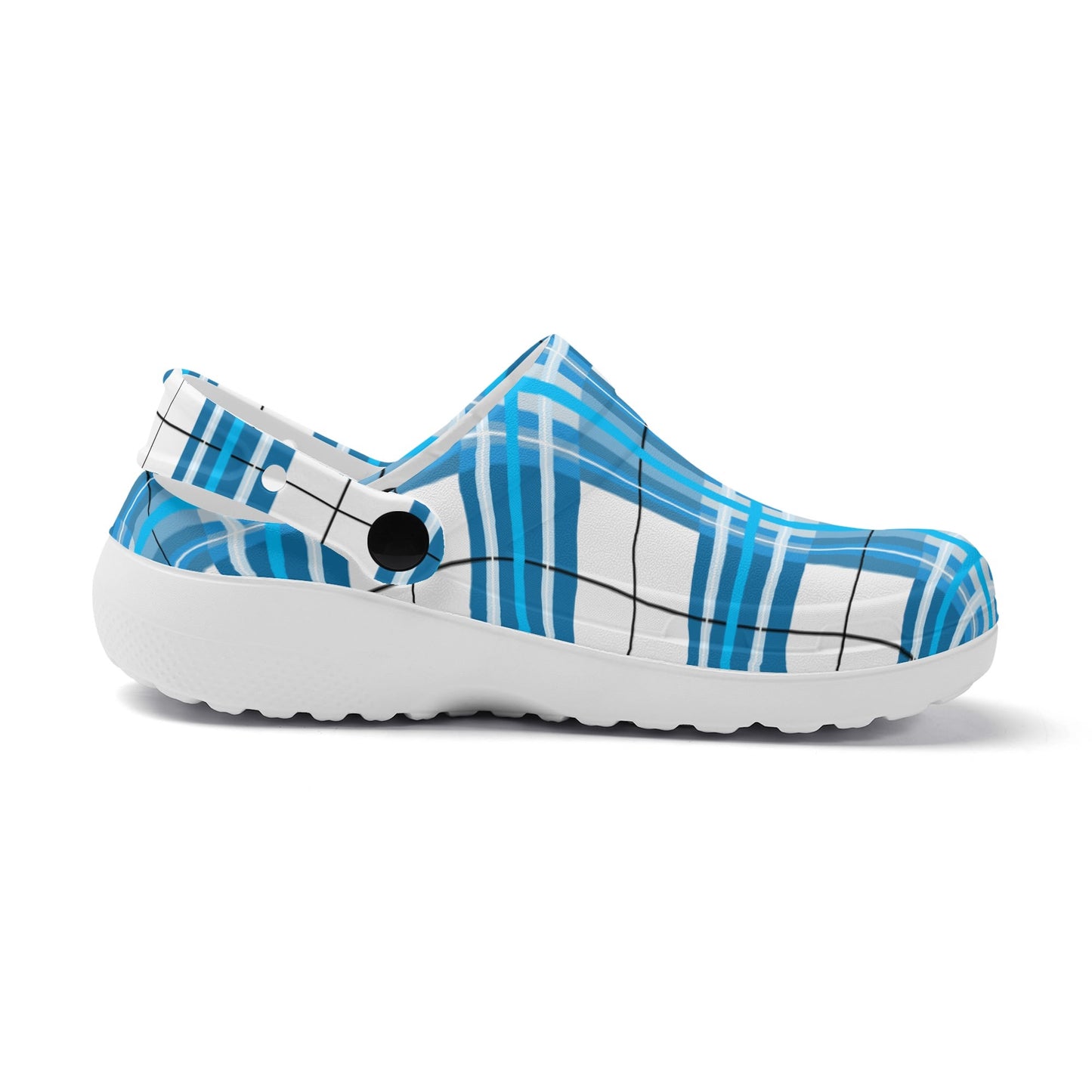 ✨'Jura' Happy Tartan® Adult Soft Clog Nurses with no holes✨ - Happy Tartan