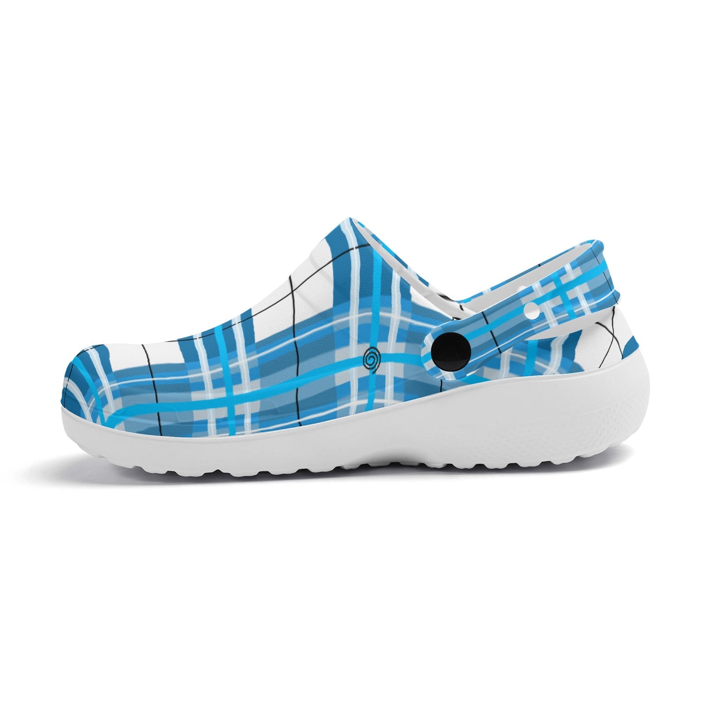 ✨'Jura' Happy Tartan® Adult Soft Clog Nurses with no holes✨ - Happy Tartan
