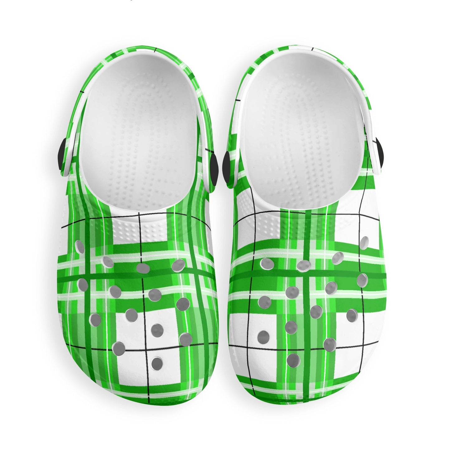 Kids Tartan Clogs – 'Colonsay Sky, Bute' Happy Feet | Happy Tartan® - Happy Tartan