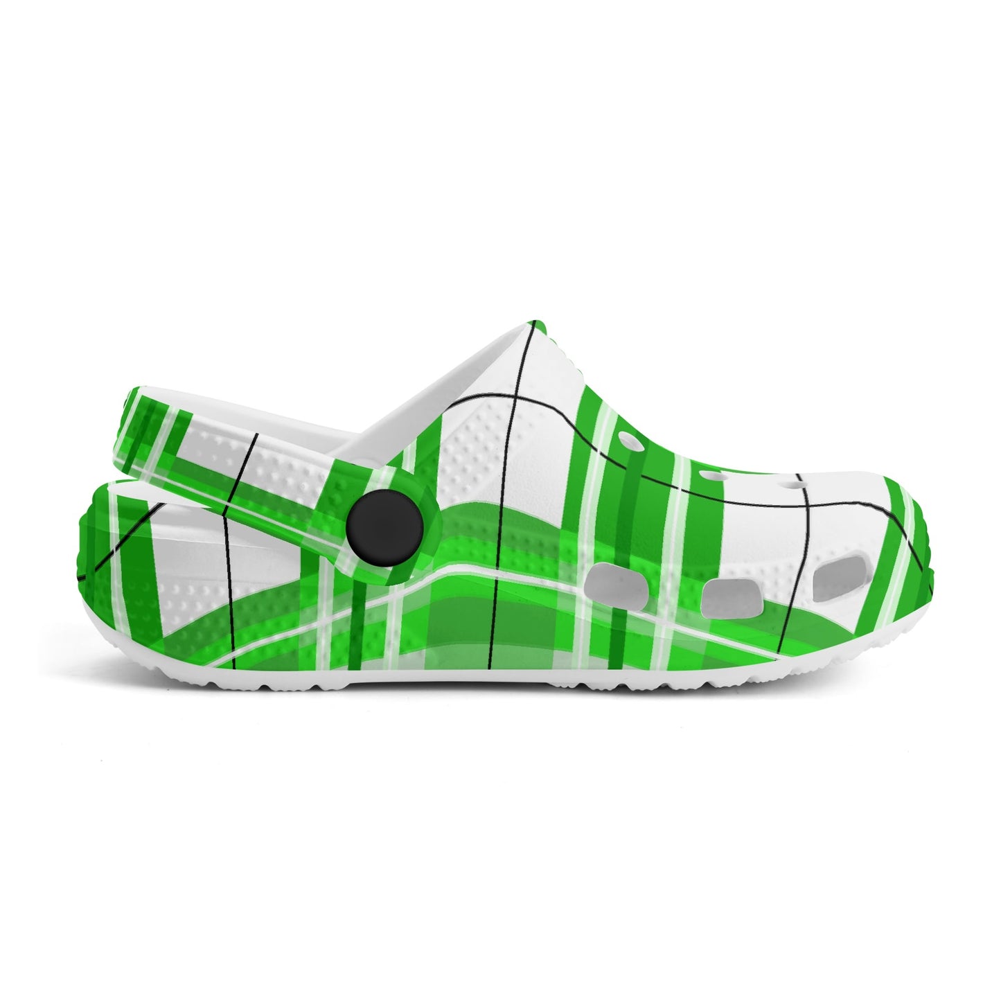Kids Tartan Clogs – 'Colonsay Sky, Bute' Happy Feet | Happy Tartan® - Happy Tartan