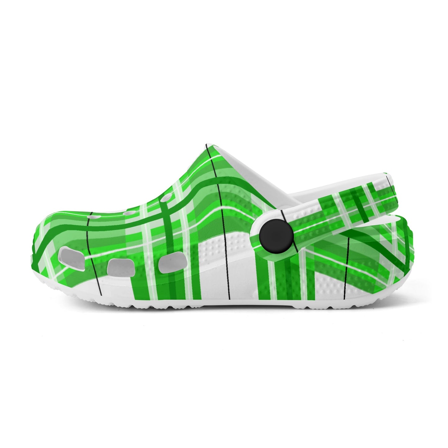 Kids Tartan Clogs – 'Colonsay Sky, Bute' Happy Feet | Happy Tartan® - Happy Tartan