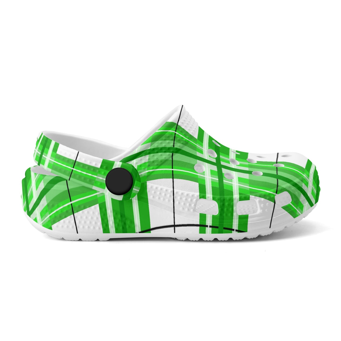 Kids Tartan Clogs – 'Colonsay Sky, Bute' Happy Feet | Happy Tartan® - Happy Tartan