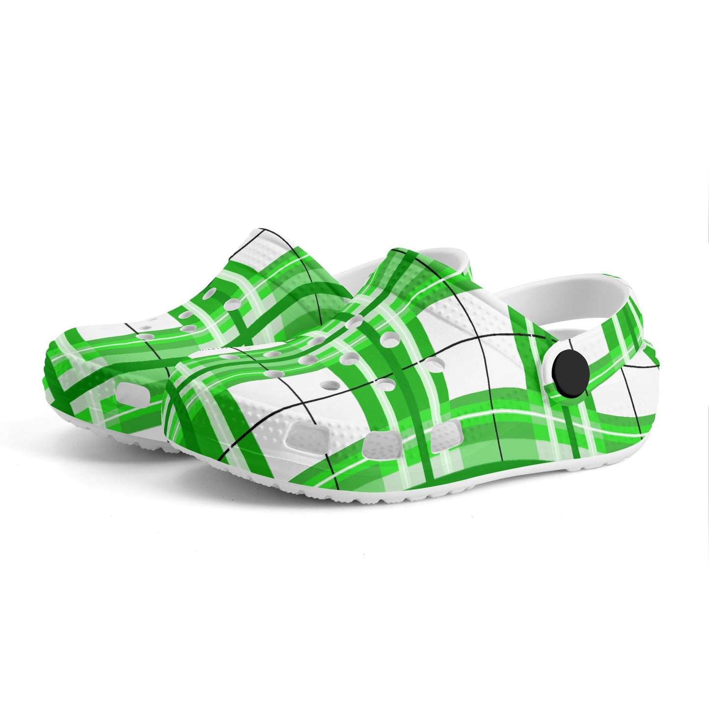 Kids Tartan Clogs – 'Colonsay Sky, Bute' Happy Feet | Happy Tartan® - Happy Tartan