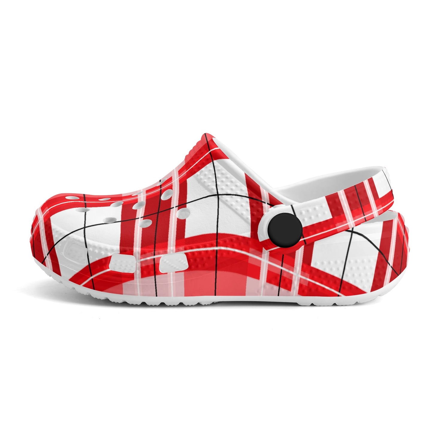 Kids Tartan Clogs – 'Mull Sky, Bute' Happy Feet | Happy Tartan® - Happy Tartan