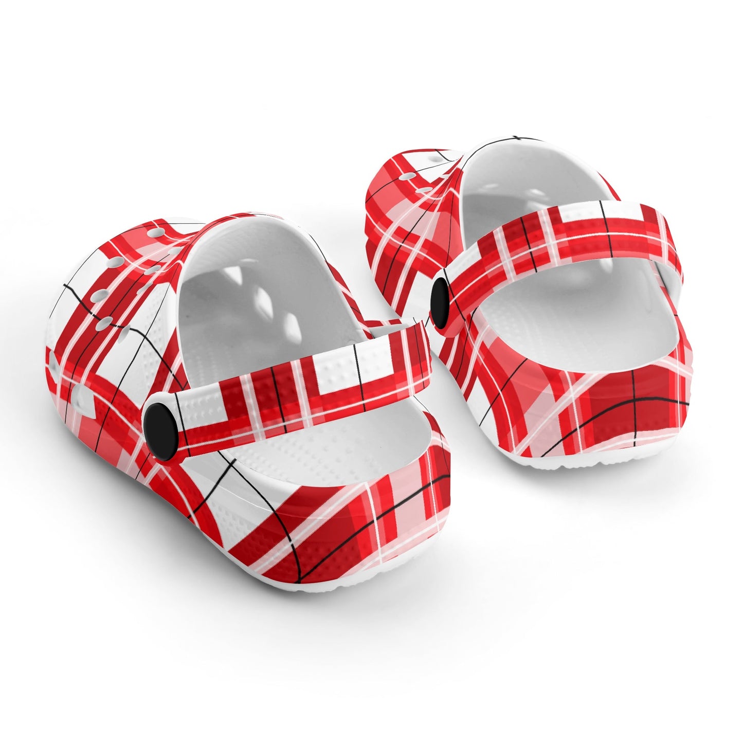 Kids Tartan Clogs – 'Mull Sky, Bute' Happy Feet | Happy Tartan® - Happy Tartan