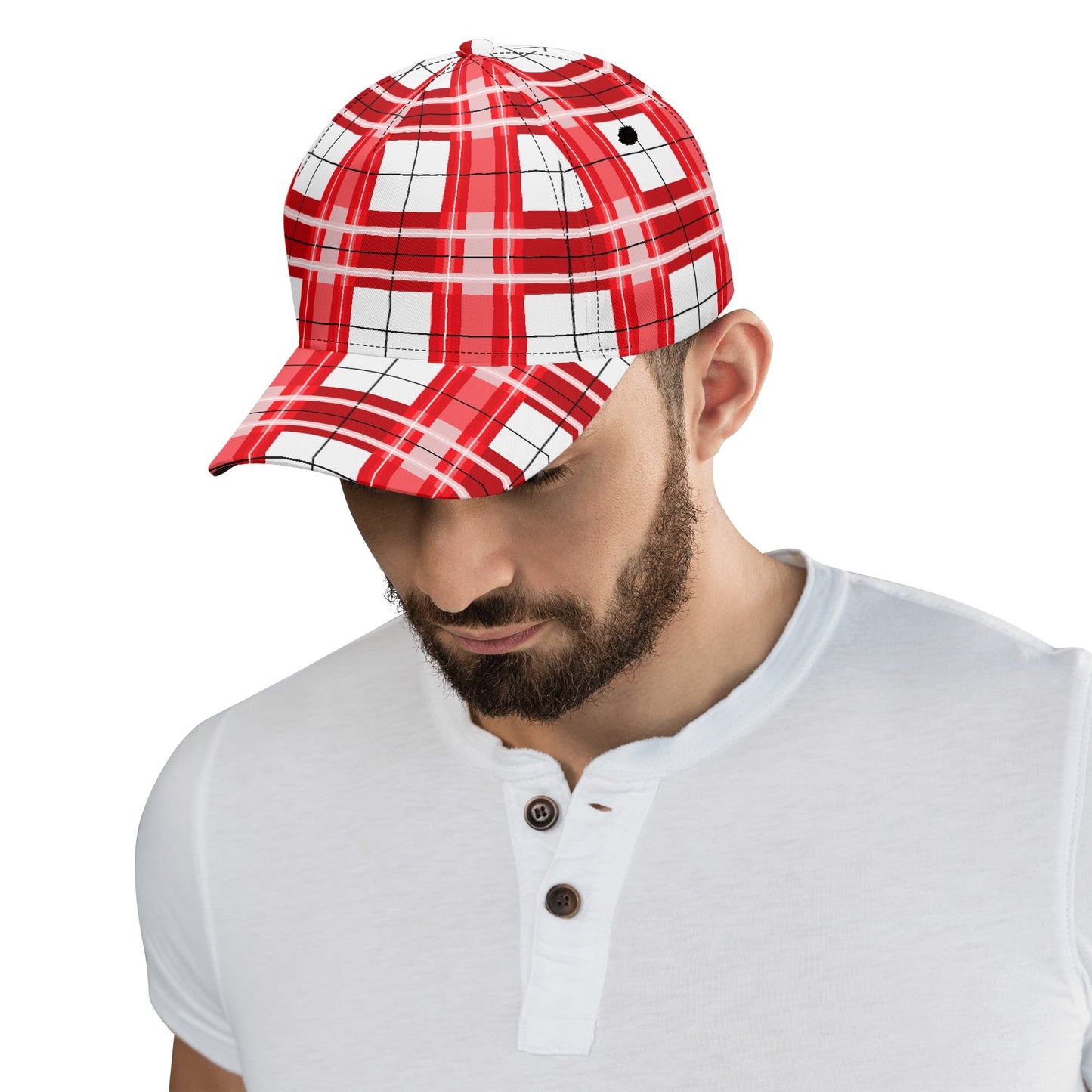 Tartan Baseball Cap – 'Mull Sky' | Happy Tartan® - Happy Tartan