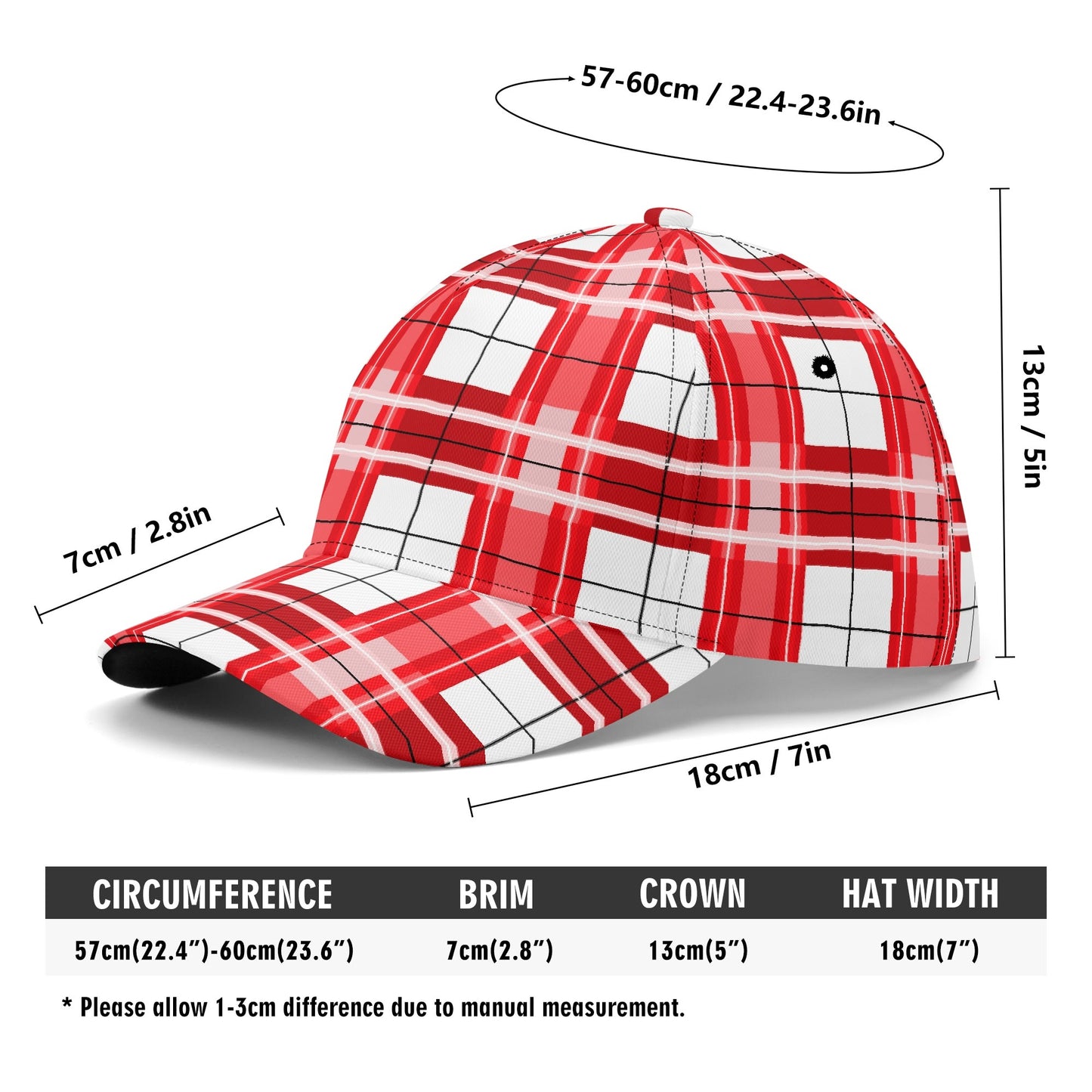 Tartan Baseball Cap – 'Mull Sky' | Happy Tartan® - Happy Tartan