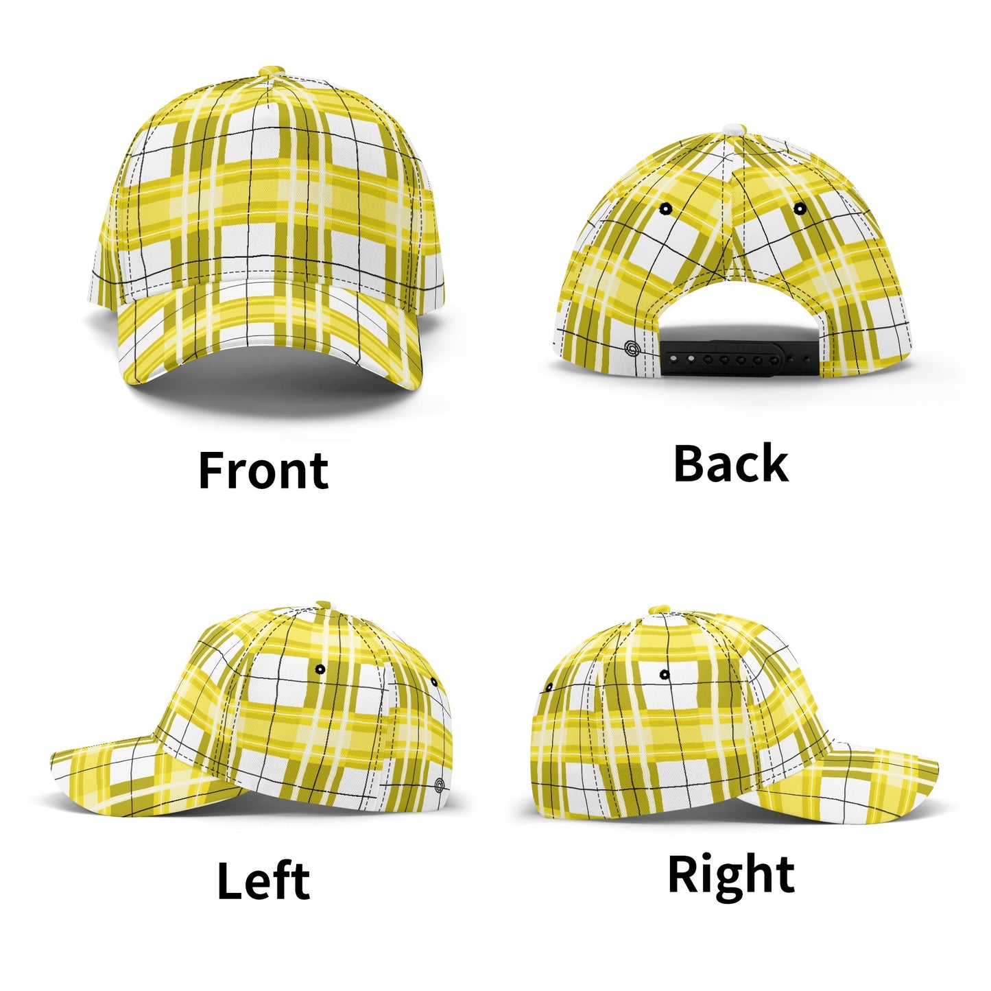 Tartan Baseball Cap – 'Staffa Sky' | Happy Tartan® - Happy Tartan
