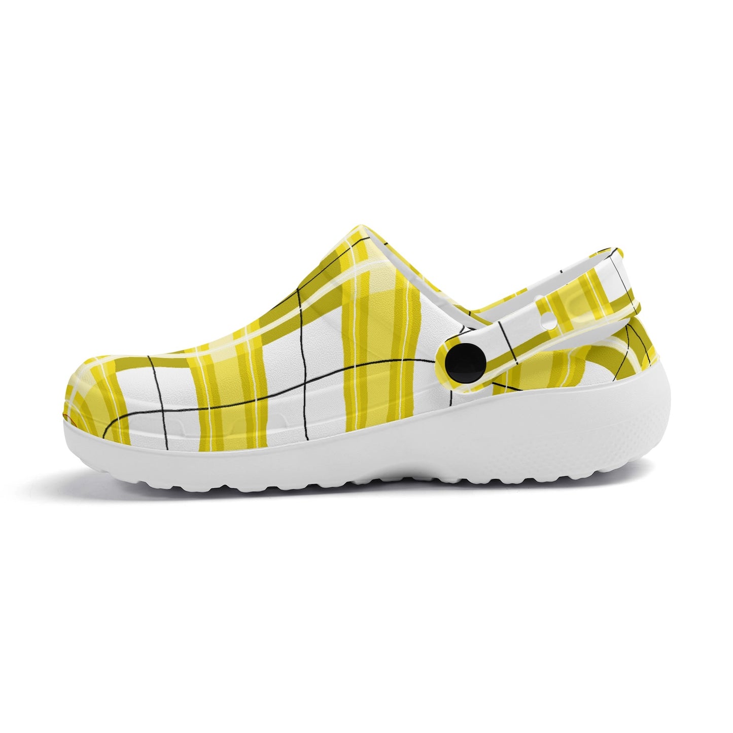 ✨'Staffa Sky' Happy Tartan® Adult Soft Clog Nurses with no holes✨ - Happy Tartan