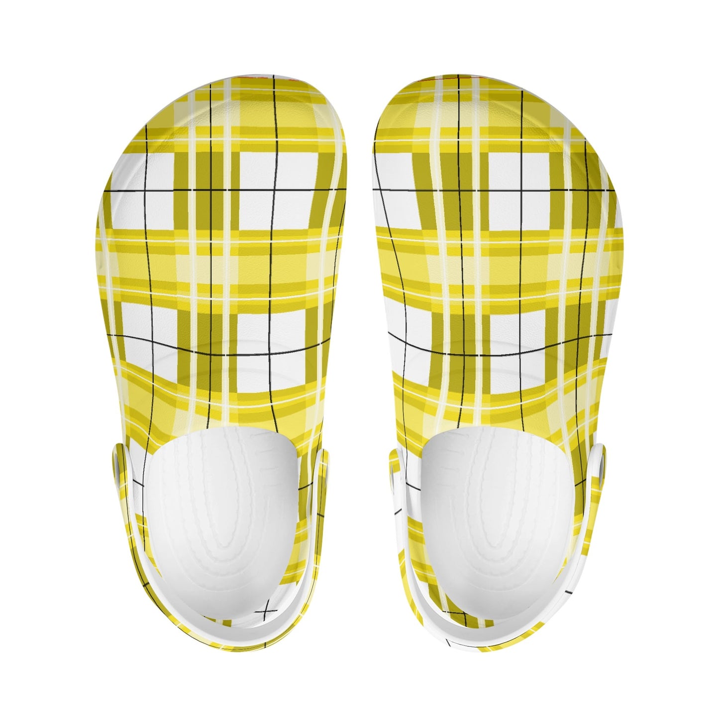 ✨'Staffa Sky' Happy Tartan® Adult Soft Clog Nurses with no holes✨ - Happy Tartan