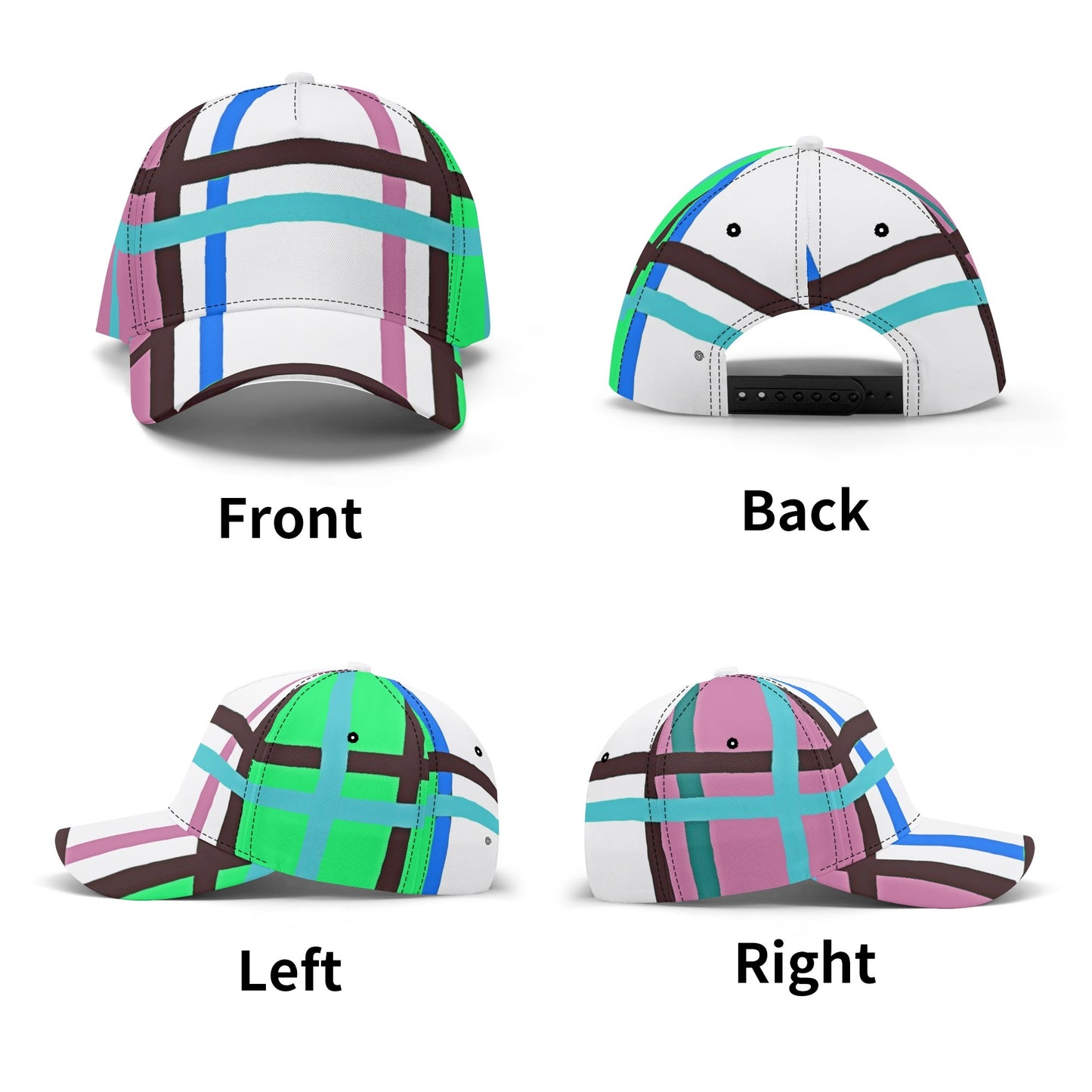 Tartan Baseball Cap – 'Scalpsie' | Happy Tartan® - Happy Tartan