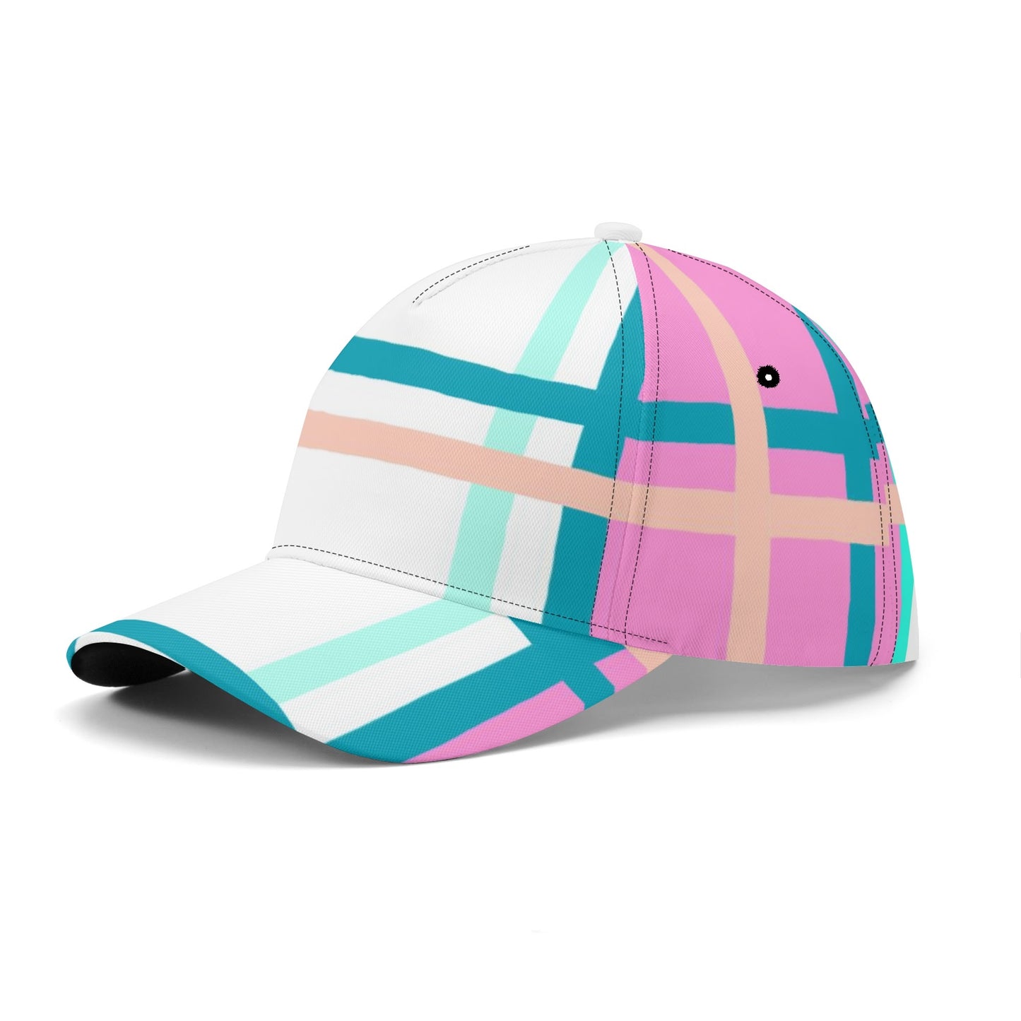 Tartan Baseball Cap – 'Glencallum Bay, Bute' | Happy Tartan® - Happy Tartan
