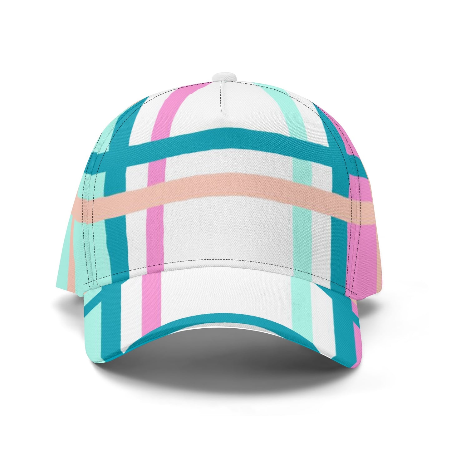 Tartan Baseball Cap – 'Glencallum Bay, Bute' | Happy Tartan® - Happy Tartan