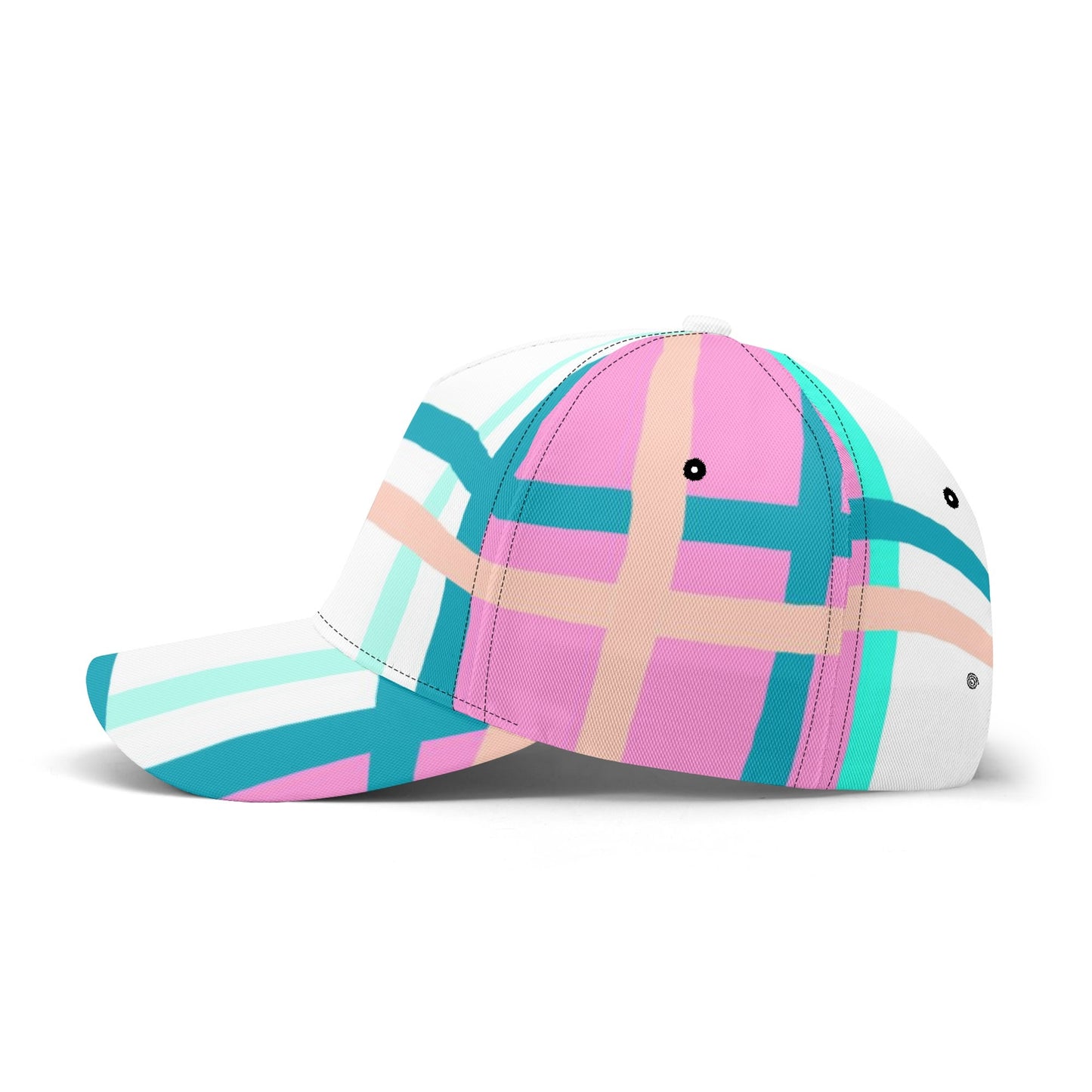 Tartan Baseball Cap – 'Glencallum Bay, Bute' | Happy Tartan® - Happy Tartan