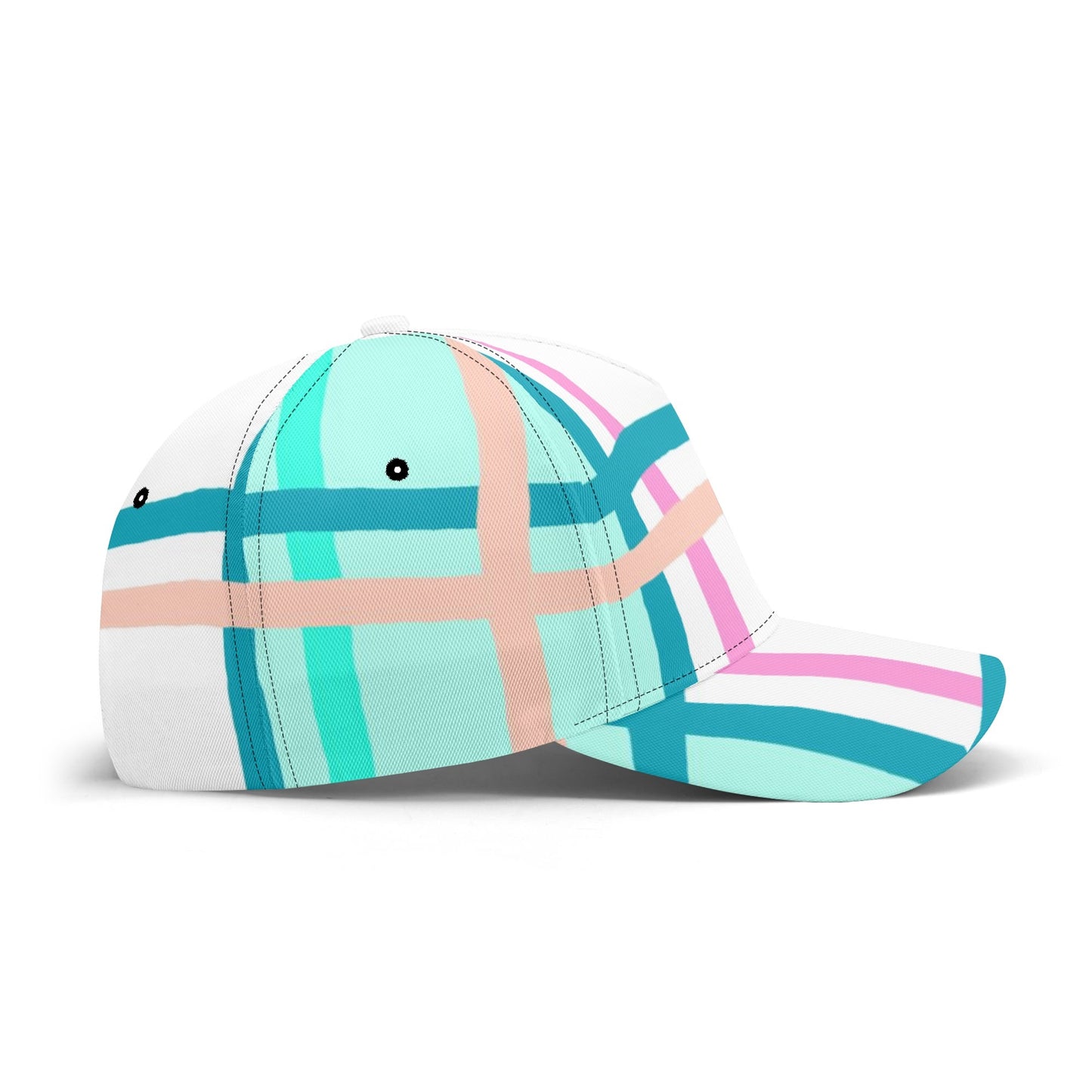 Tartan Baseball Cap – 'Glencallum Bay, Bute' | Happy Tartan® - Happy Tartan