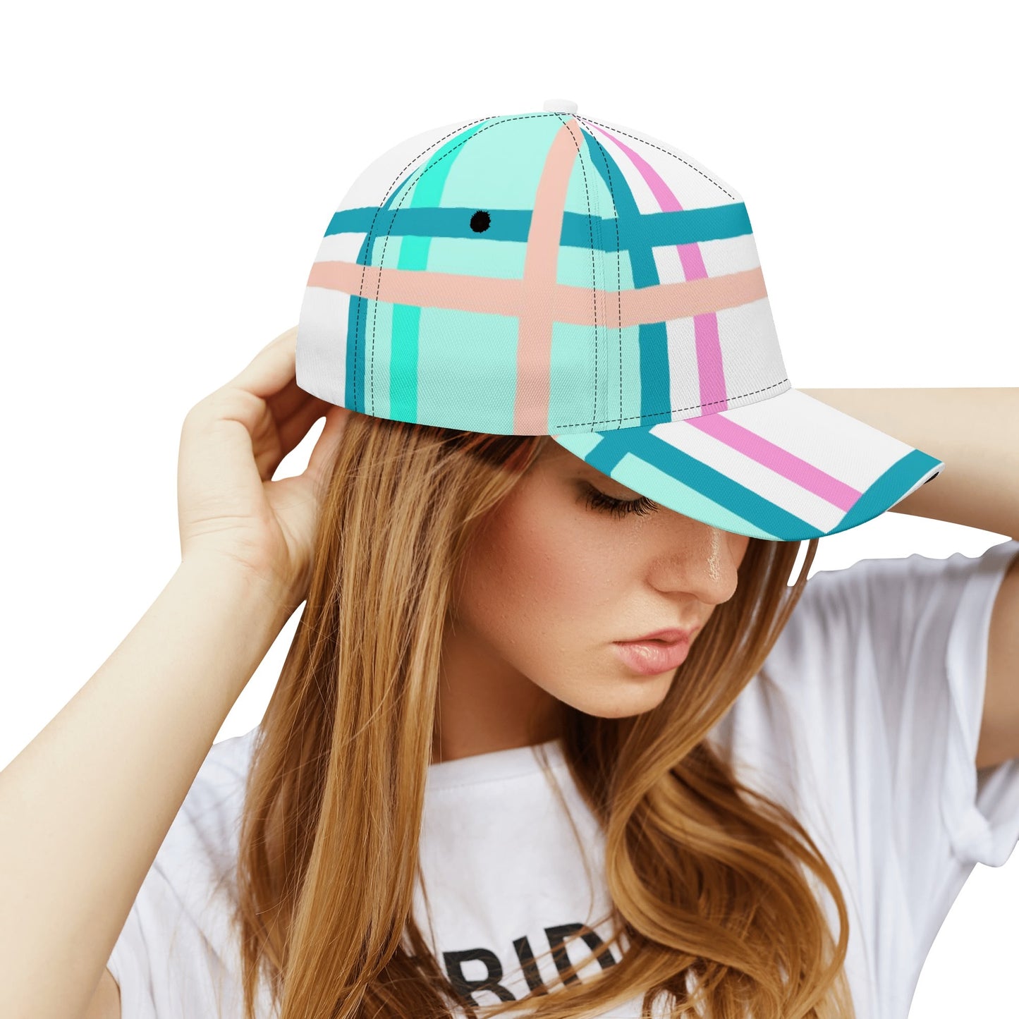 Tartan Baseball Cap – 'Glencallum Bay, Bute' | Happy Tartan® - Happy Tartan
