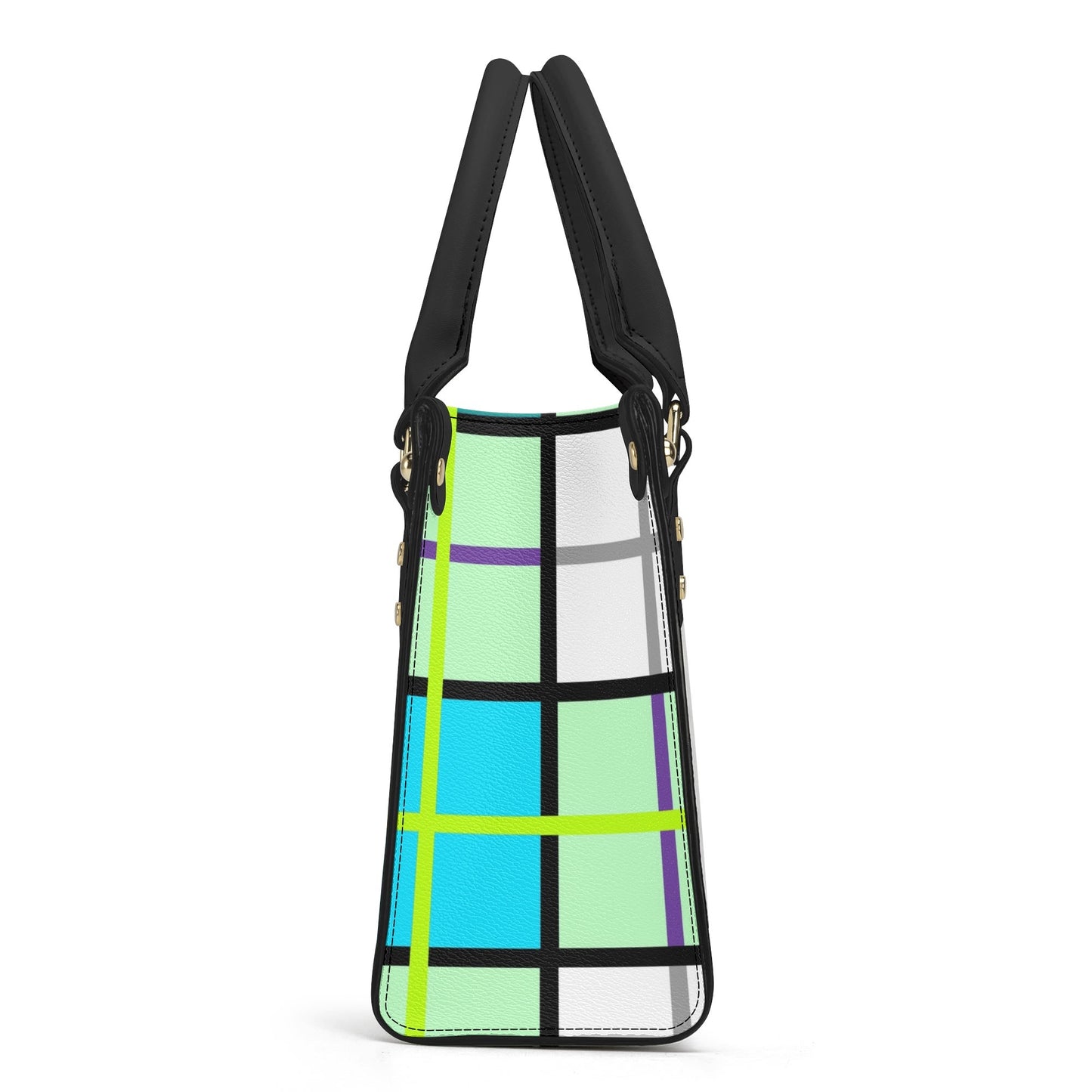 'Clyde Sky Green' Happy Tartan® Handbag
