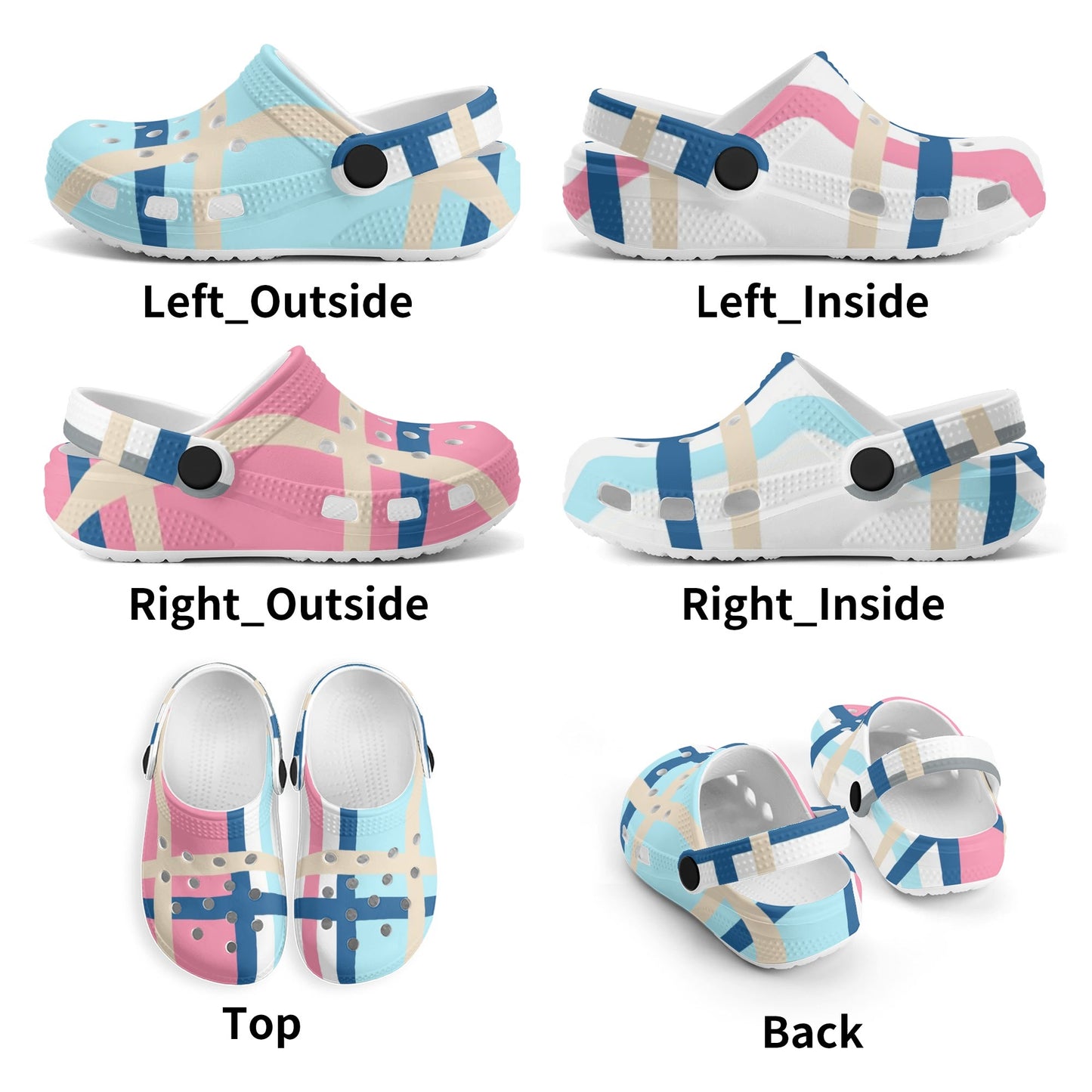 Kids Tartan Clogs – 'Ettrick Bay, Bute' Happy Feet | Happy Tartan® - Happy Tartan
