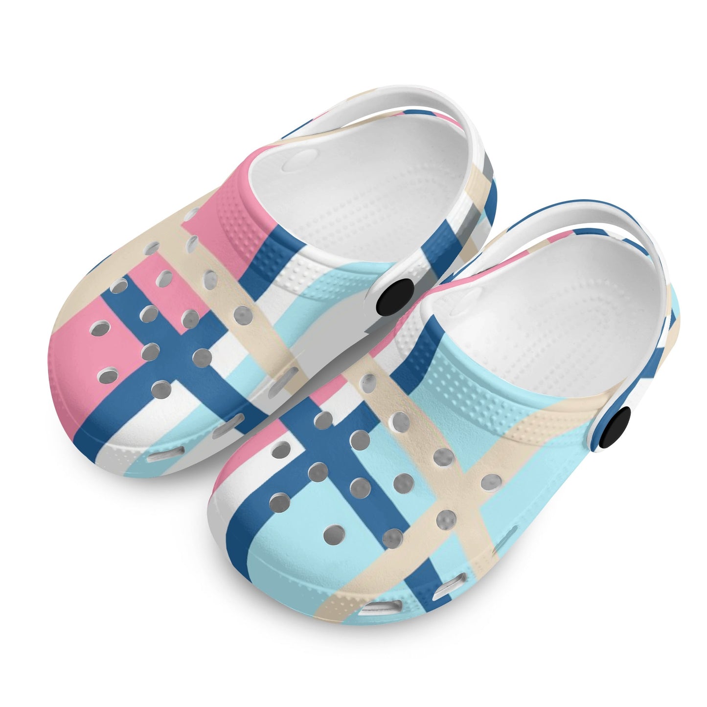 Kids Tartan Clogs – 'Ettrick Bay, Bute' Happy Feet | Happy Tartan® - Happy Tartan