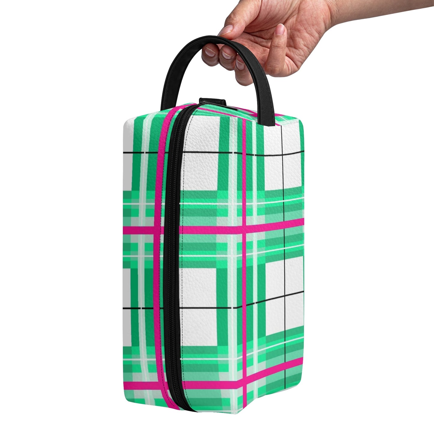 Tartan Cosmetics Bag – 'Iona Sky' | Happy Tartan® - Happy Tartan