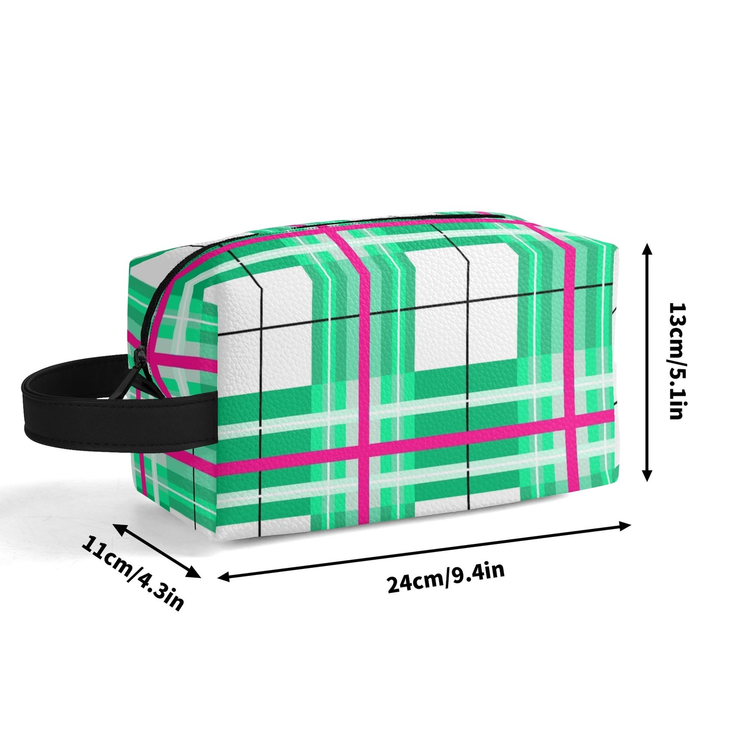 Tartan Cosmetics Bag – 'Iona Sky' | Happy Tartan® - Happy Tartan